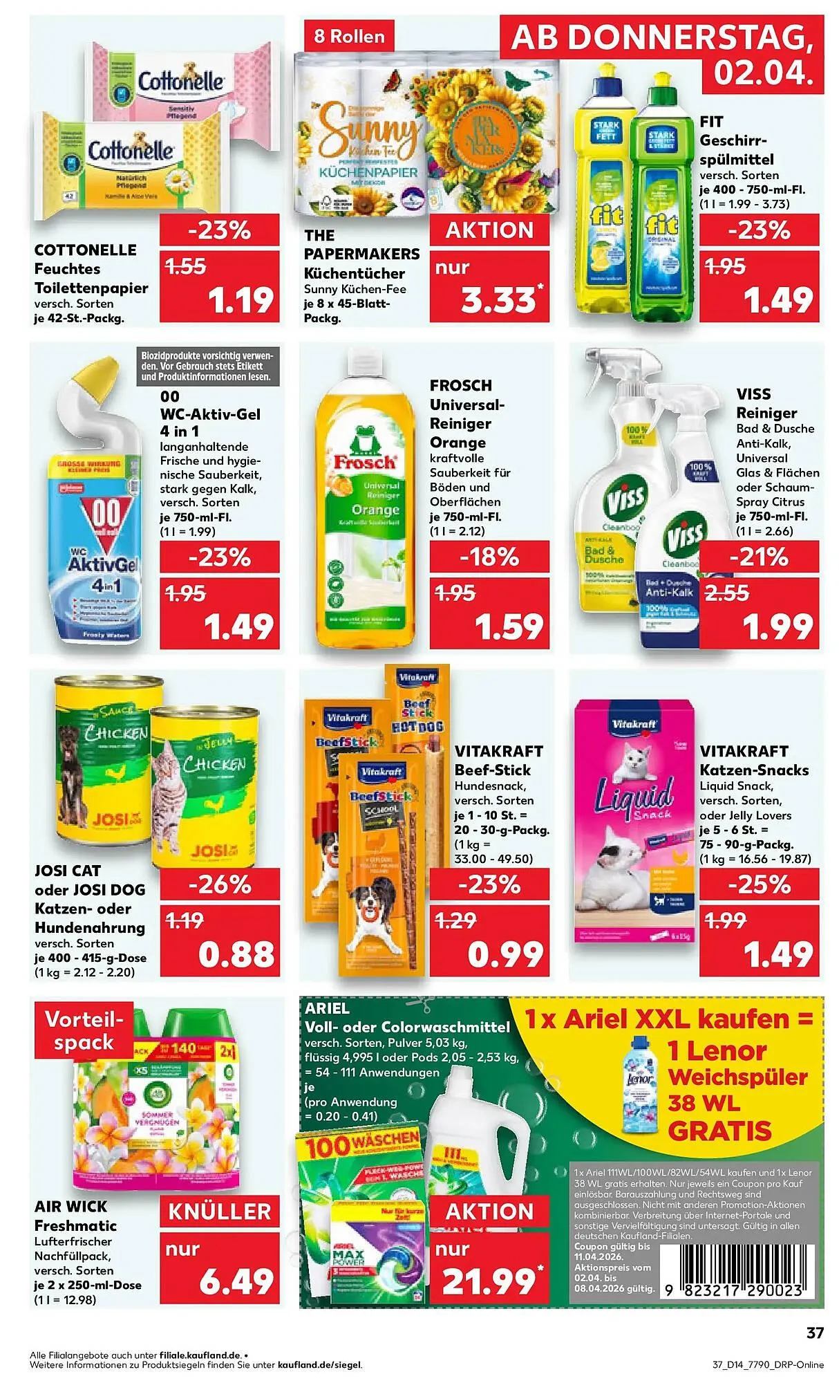 Kaufland Prospekt von 29. März bis 1. April 2026 - Prospekt seite 49