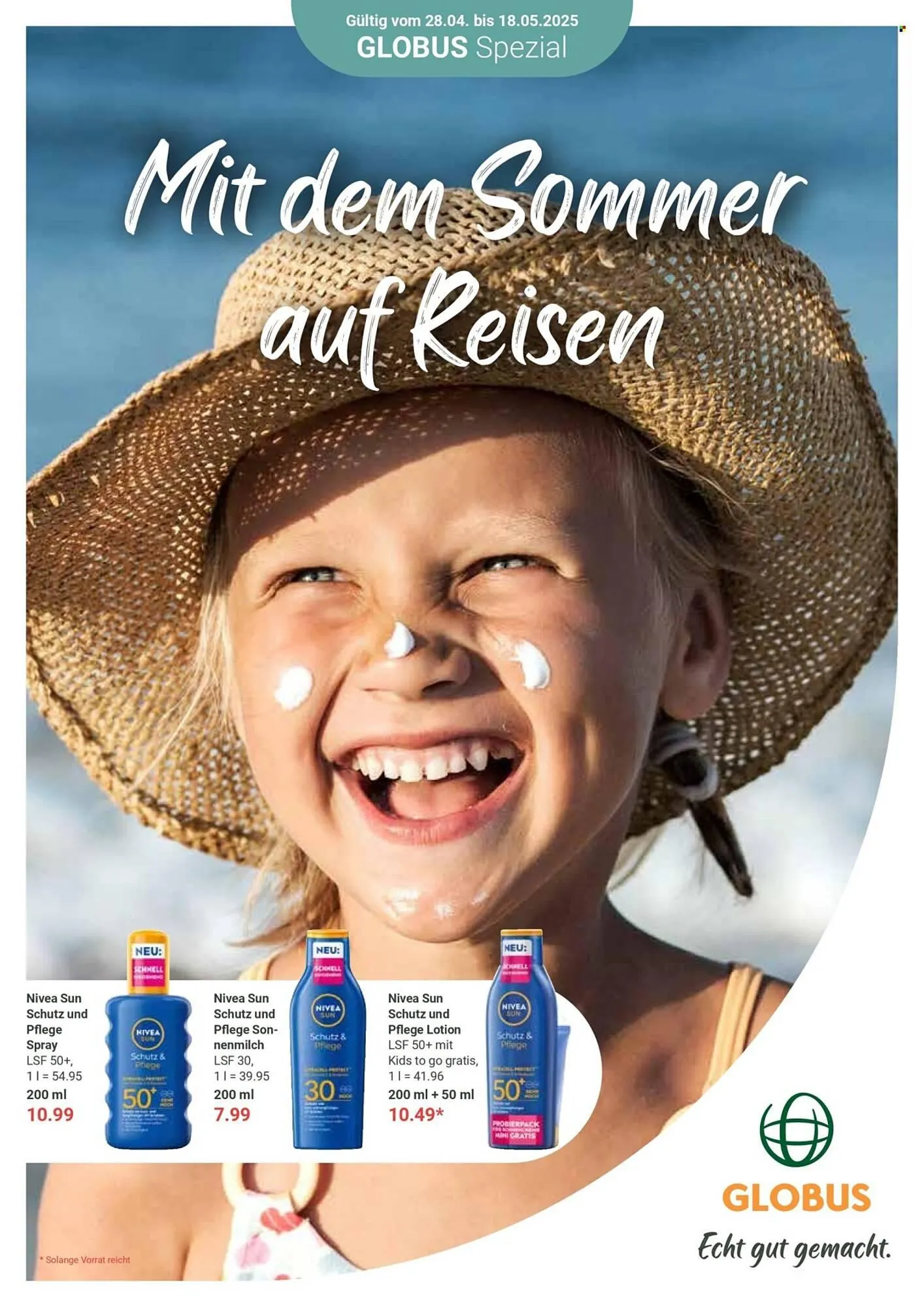 Globus Prospekt von 28. April bis 18. Mai 2025 - Prospekt seite 1
