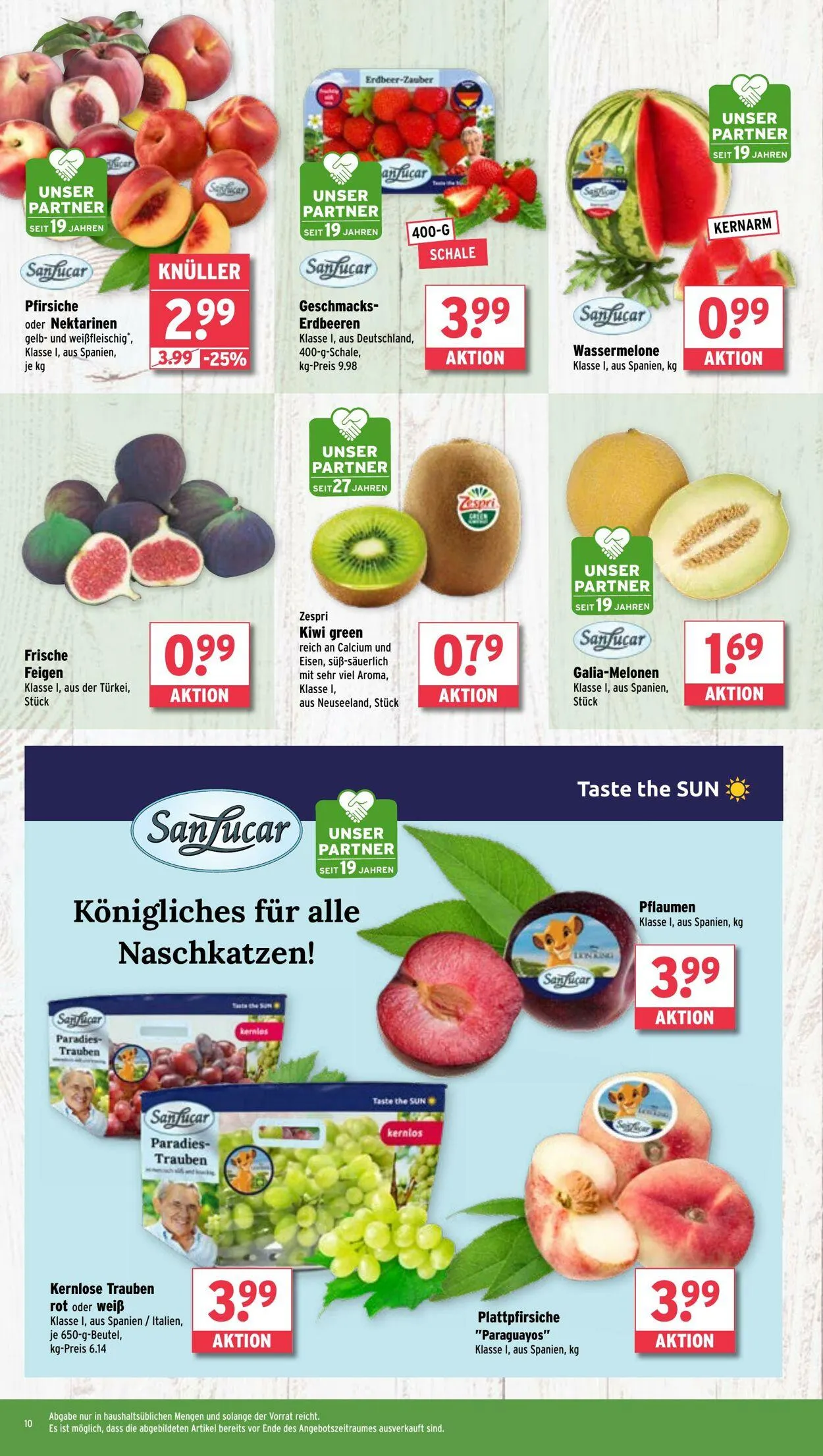 WASGAU Aktueller Prospekt von 7. September bis 21. September 2025 - Prospekt seite 10