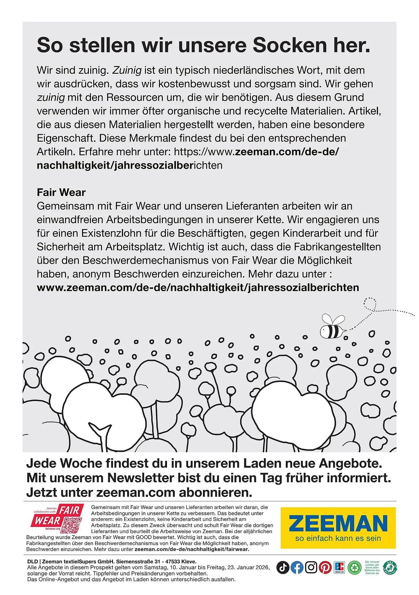 Zeeman Prospekt von 10. Januar bis 24. Januar 2026 - Prospekt seite 33