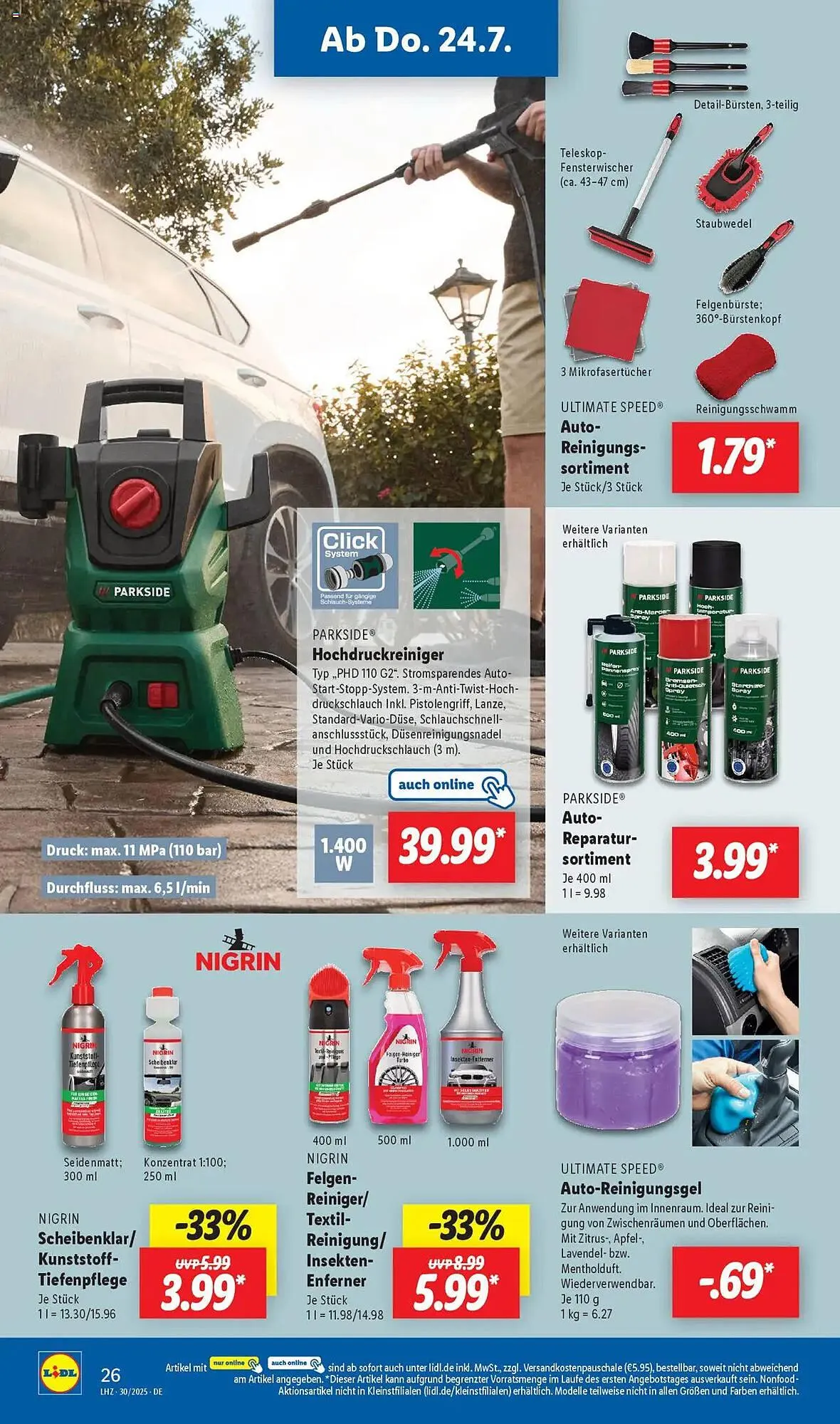 Lidl Prospekt von 21. Juli bis 26. Juli 2025 - Prospekt seite 24