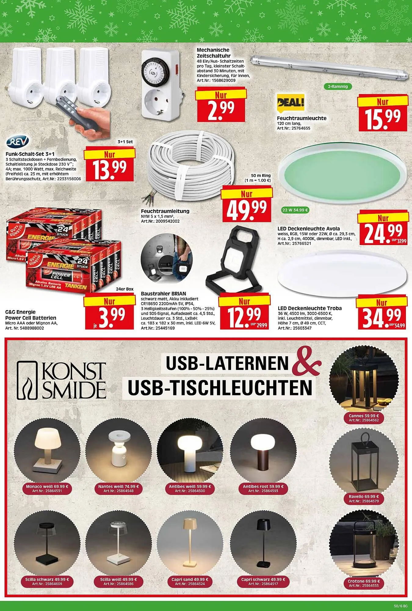 Herkules Baumarkt Prospekt von 8. Dezember bis 13. Dezember 2025 - Prospekt seite 6