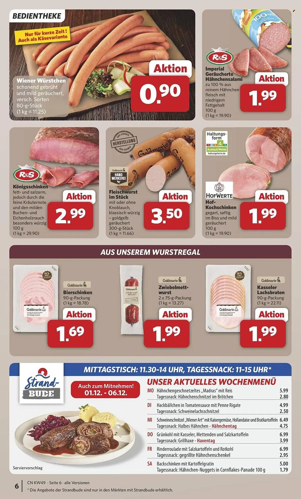 Combi Prospekt von 1. Dezember bis 6. Dezember 2025 - Prospekt seite 6