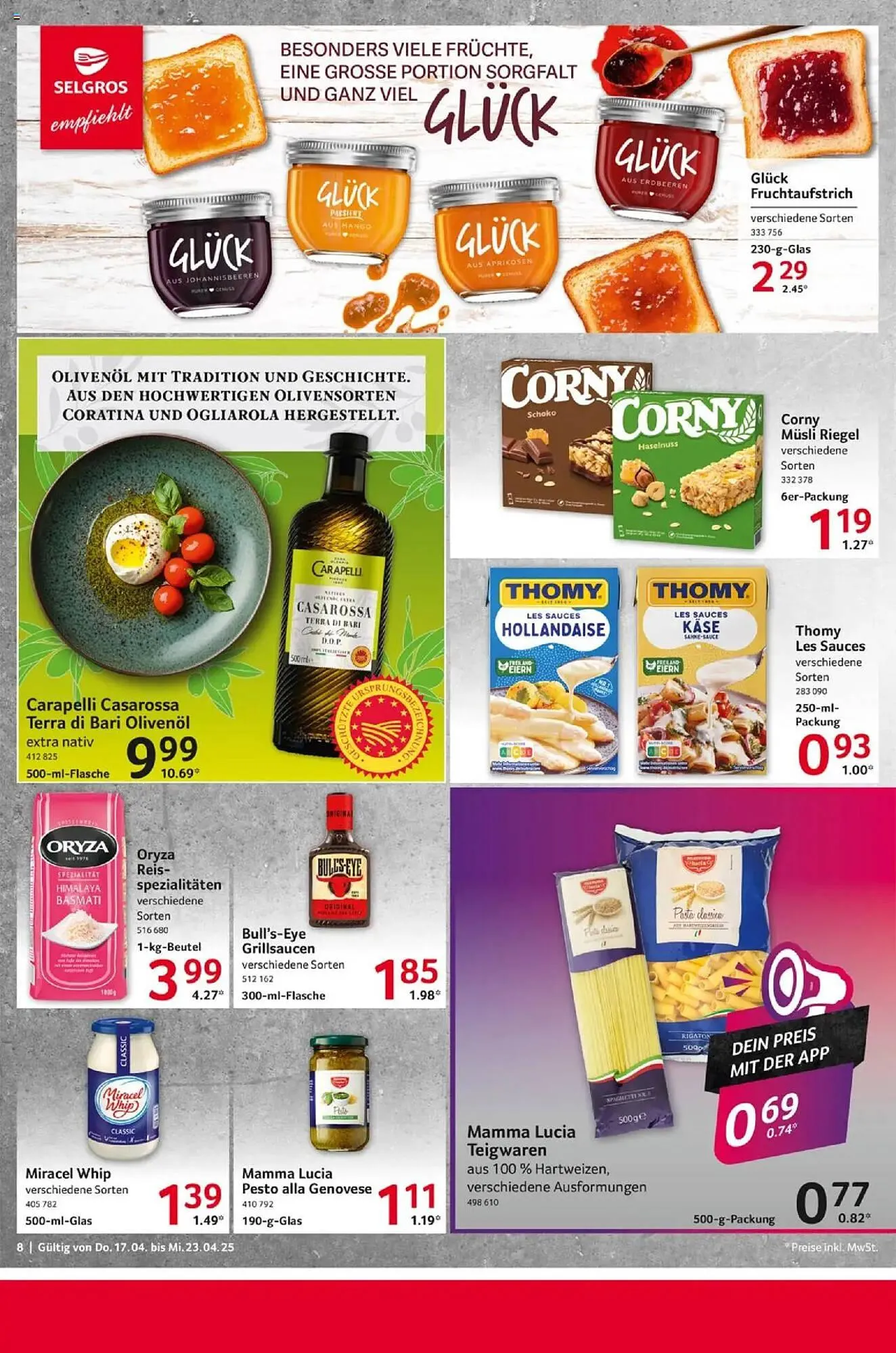 Selgros Prospekt von 17. April bis 23. April 2025 - Prospekt seite 8