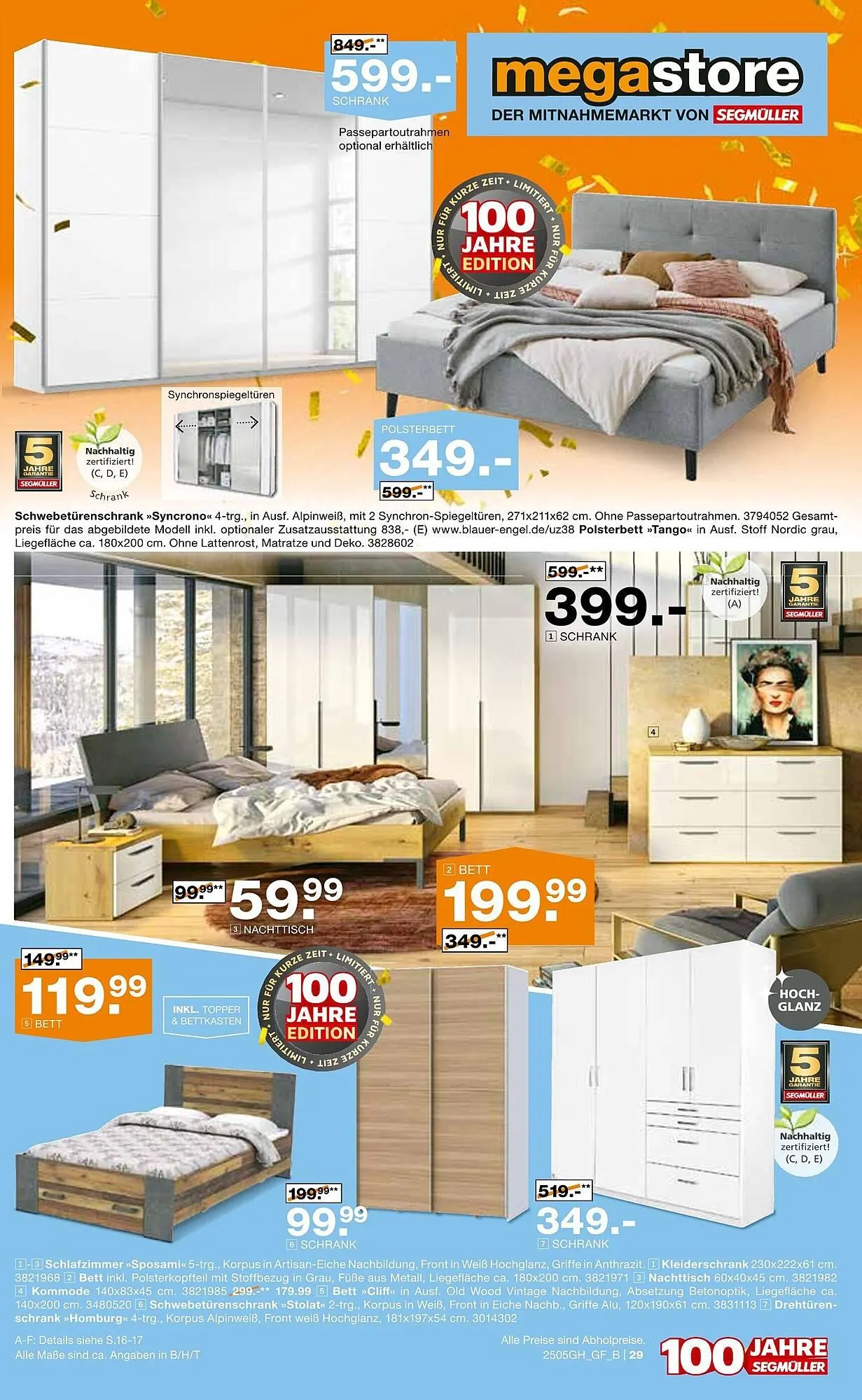 Segmüller Prospekt von 19. April bis 10. Mai 2025 - Prospekt seite 45