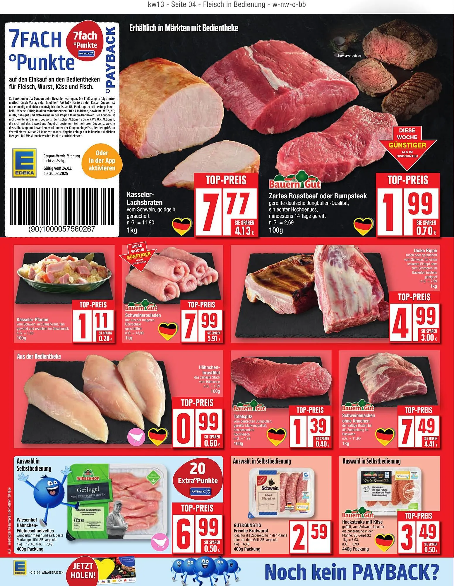 Edeka Prospekt von 23. März bis 29. März 2025 - Prospekt seite 4