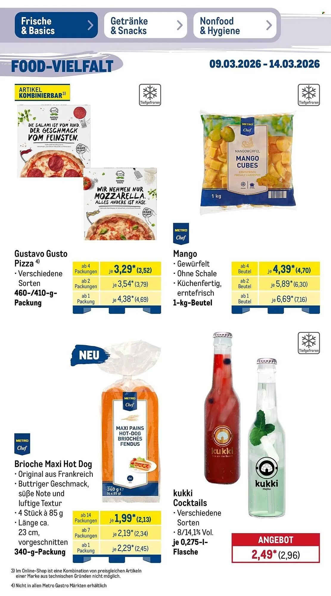METRO Prospekt von 9. März bis 14. März 2026 - Prospekt seite 21