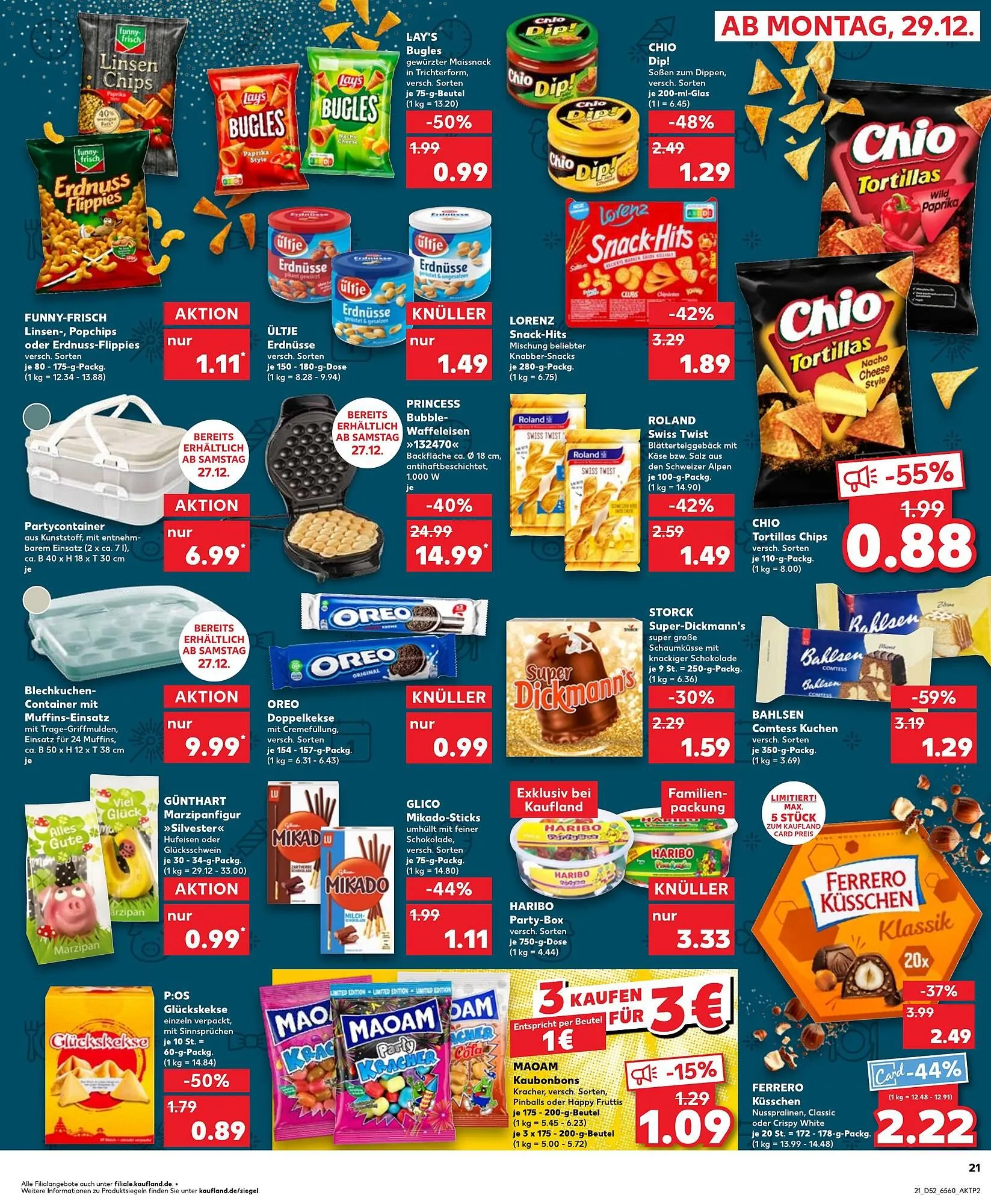 Kaufland Prospekt von 27. Dezember bis 31. Dezember 2025 - Prospekt seite 21