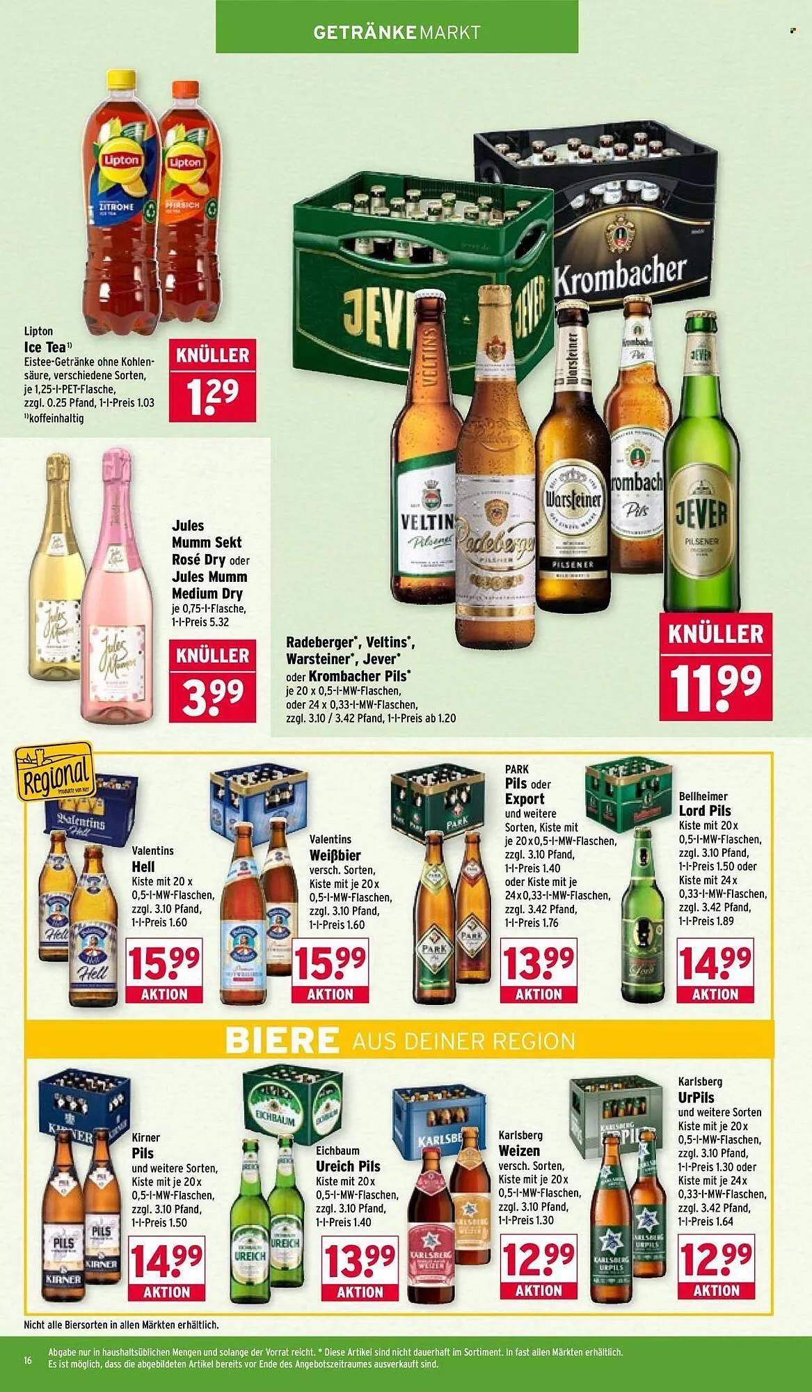 Wasgau Prospekt von 16. Februar bis 21. Februar 2026 - Prospekt seite 16