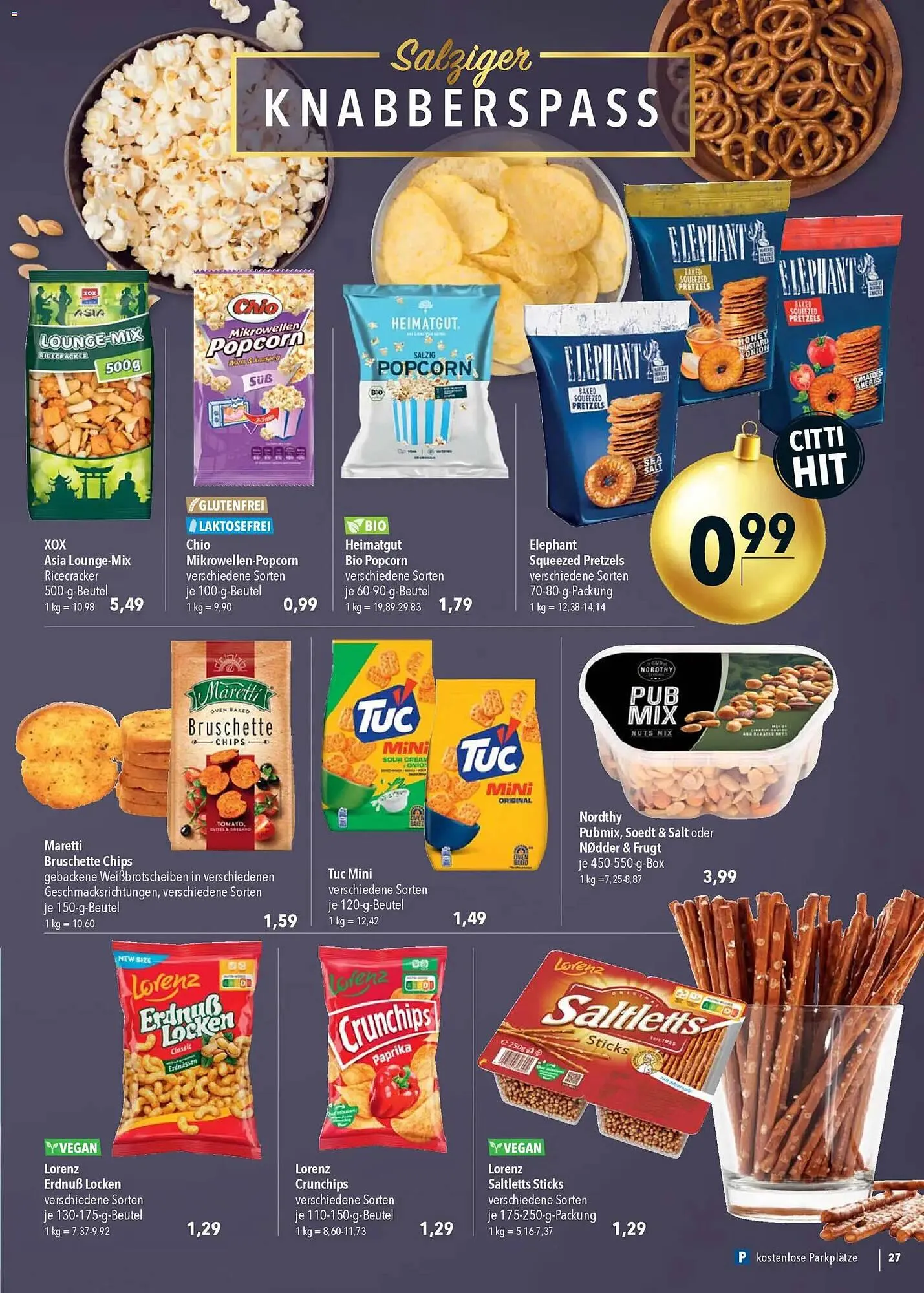 CITTI Markt Prospekt von 3. Dezember bis 9. Dezember 2025 - Prospekt seite 27