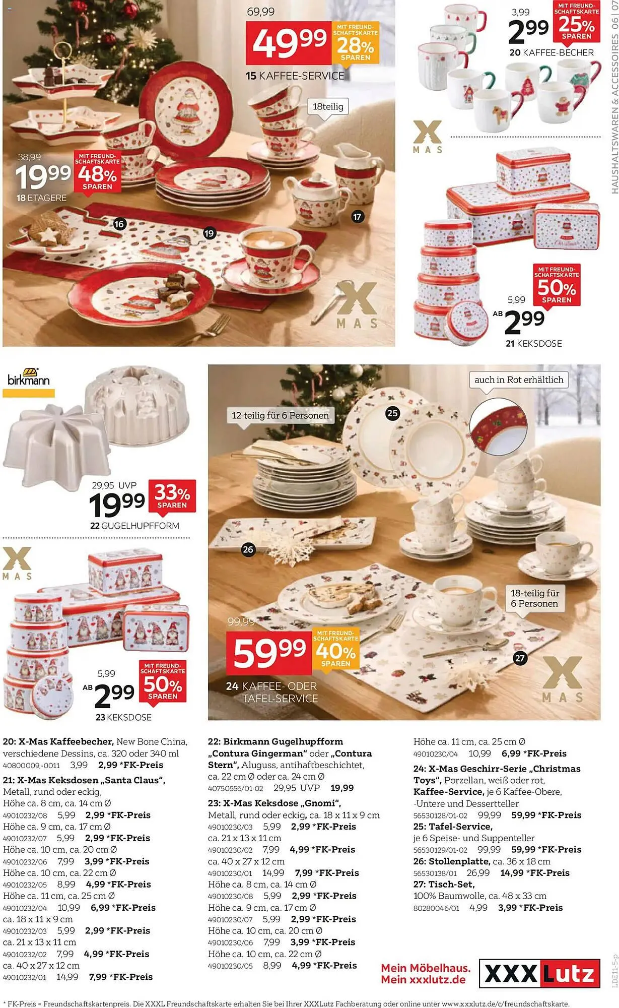 XXXLutz Prospekt von 26. Oktober bis 9. November 2025 - Prospekt seite 7