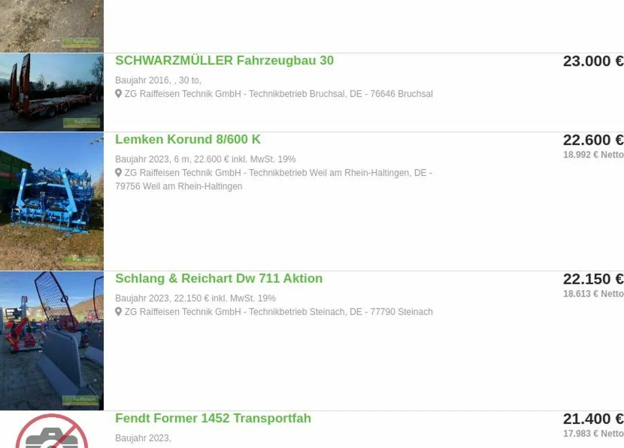 ZG Raiffeisen Aktueller Prospekt von 24. März bis 2. April 2025 - Prospekt seite 17