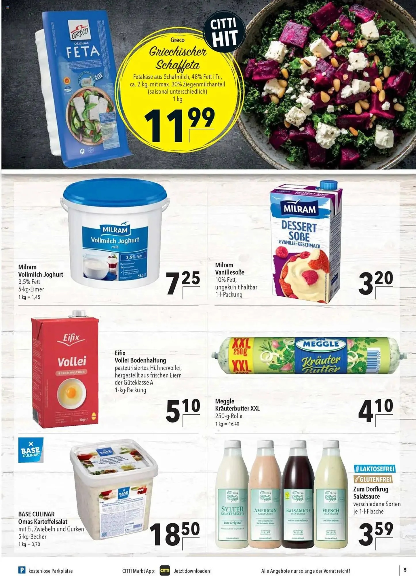 CITTI Markt Prospekt von 4. Juni bis 17. Juni 2025 - Prospekt seite 5