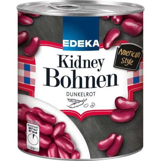 EDEKA Kidney-Bohnen dunkelrot 400G