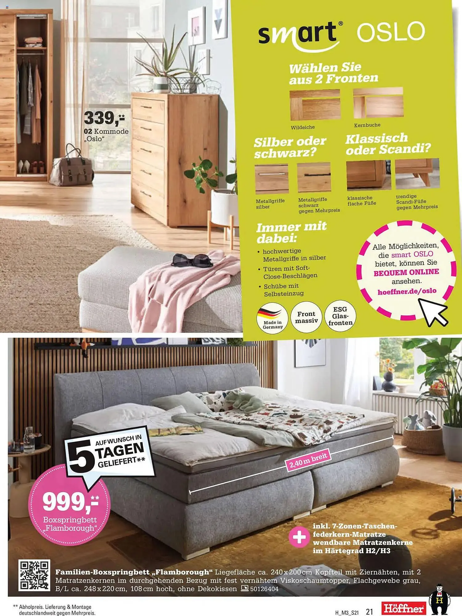 Höffner Prospekt von 11. März bis 24. März 2026 - Prospekt seite 21