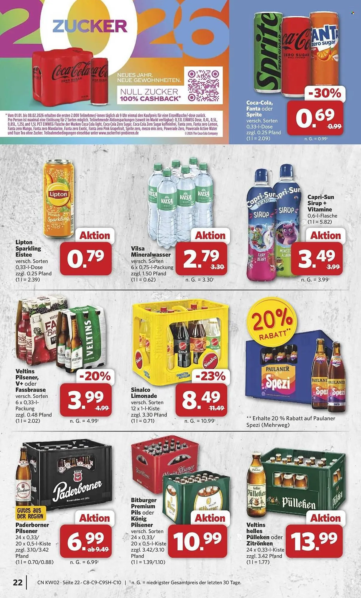 Combi Prospekt von 5. Januar bis 10. Januar 2026 - Prospekt seite 22