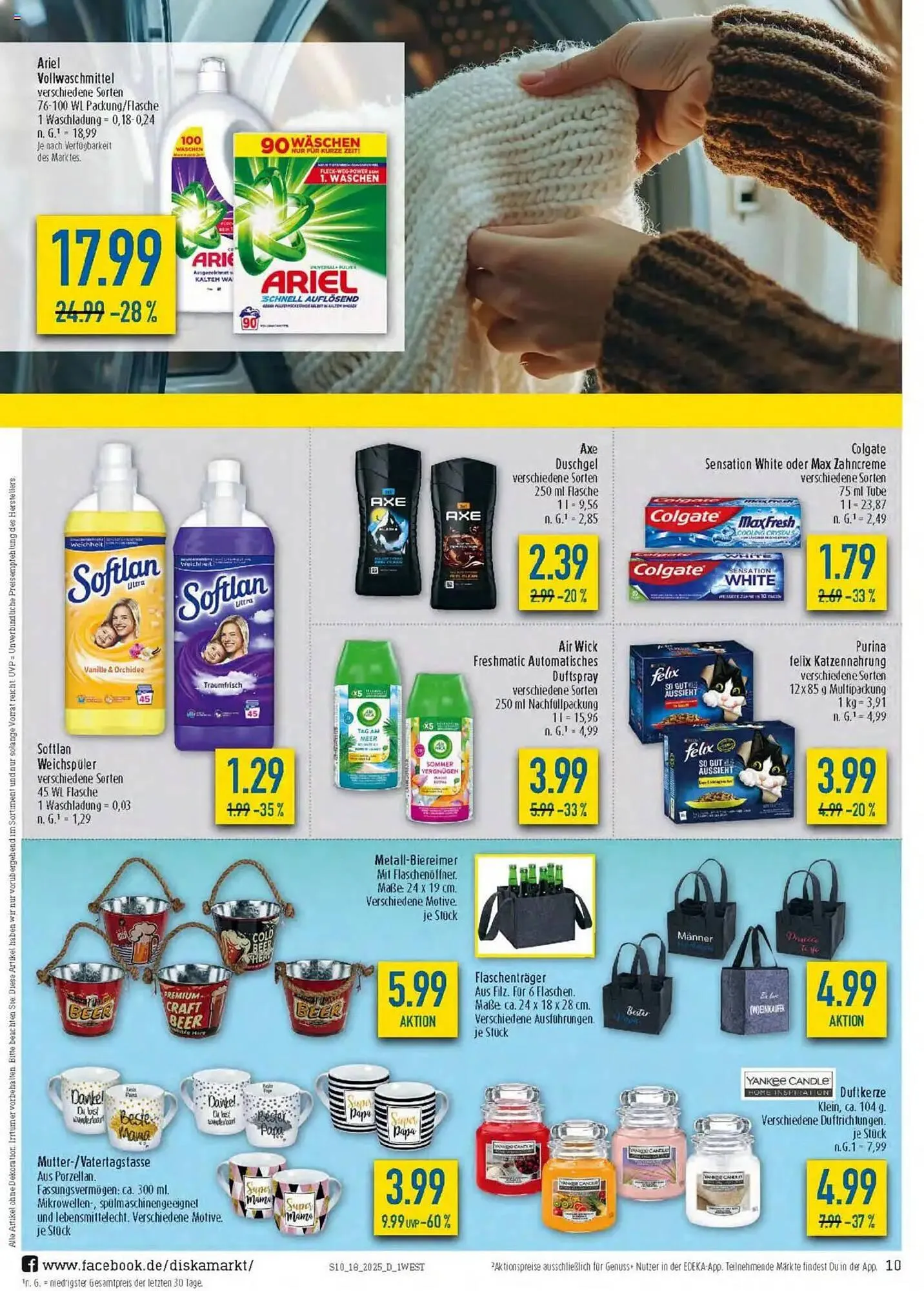 diska Prospekt von 28. April bis 3. Mai 2025 - Prospekt seite 10