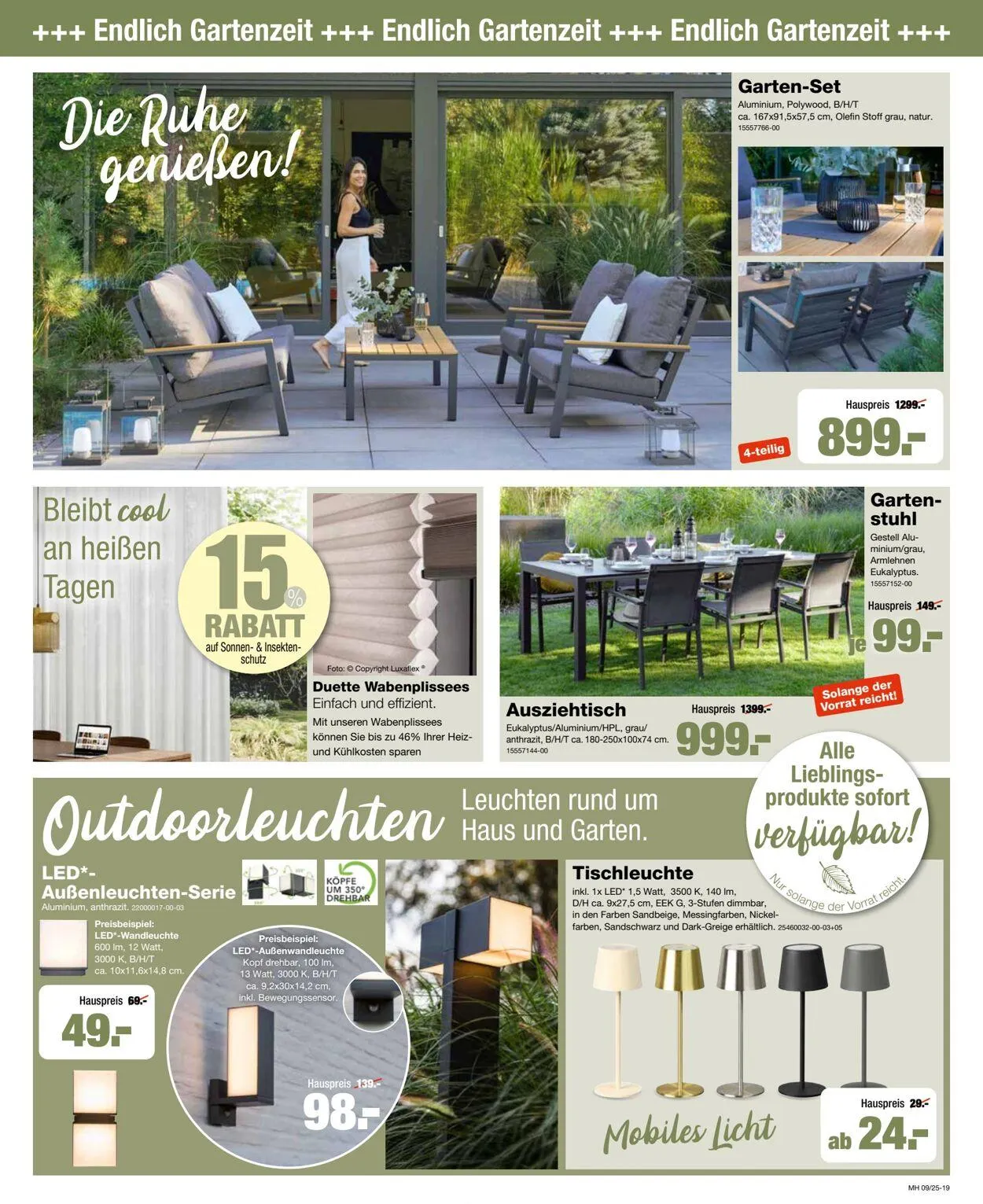 Sommerlad Aktueller Prospekt von 26. Mai bis 14. Juni 2025 - Prospekt seite 15