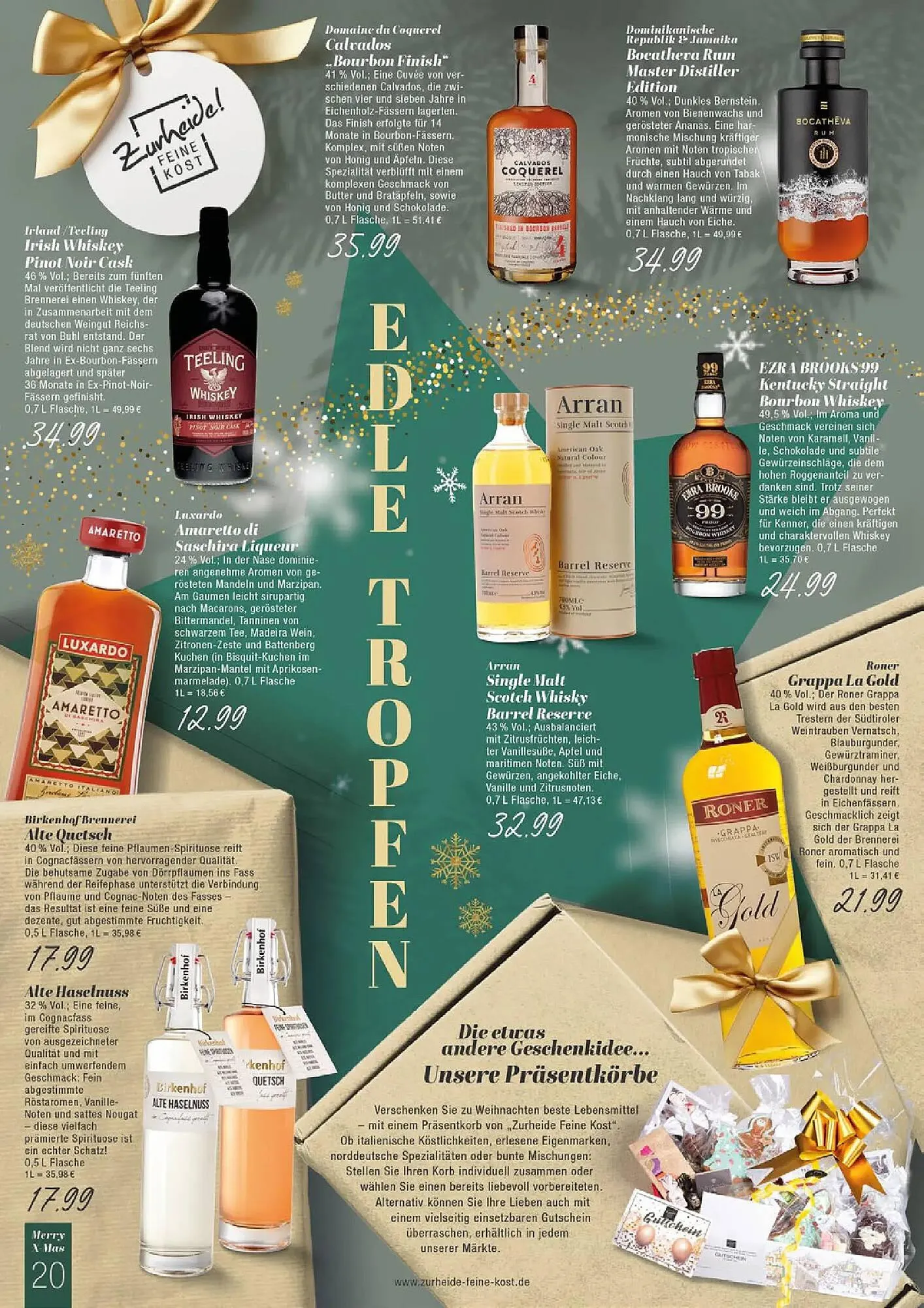 Edeka Prospekt von 14. Dezember bis 24. Dezember 2025 - Prospekt seite 20