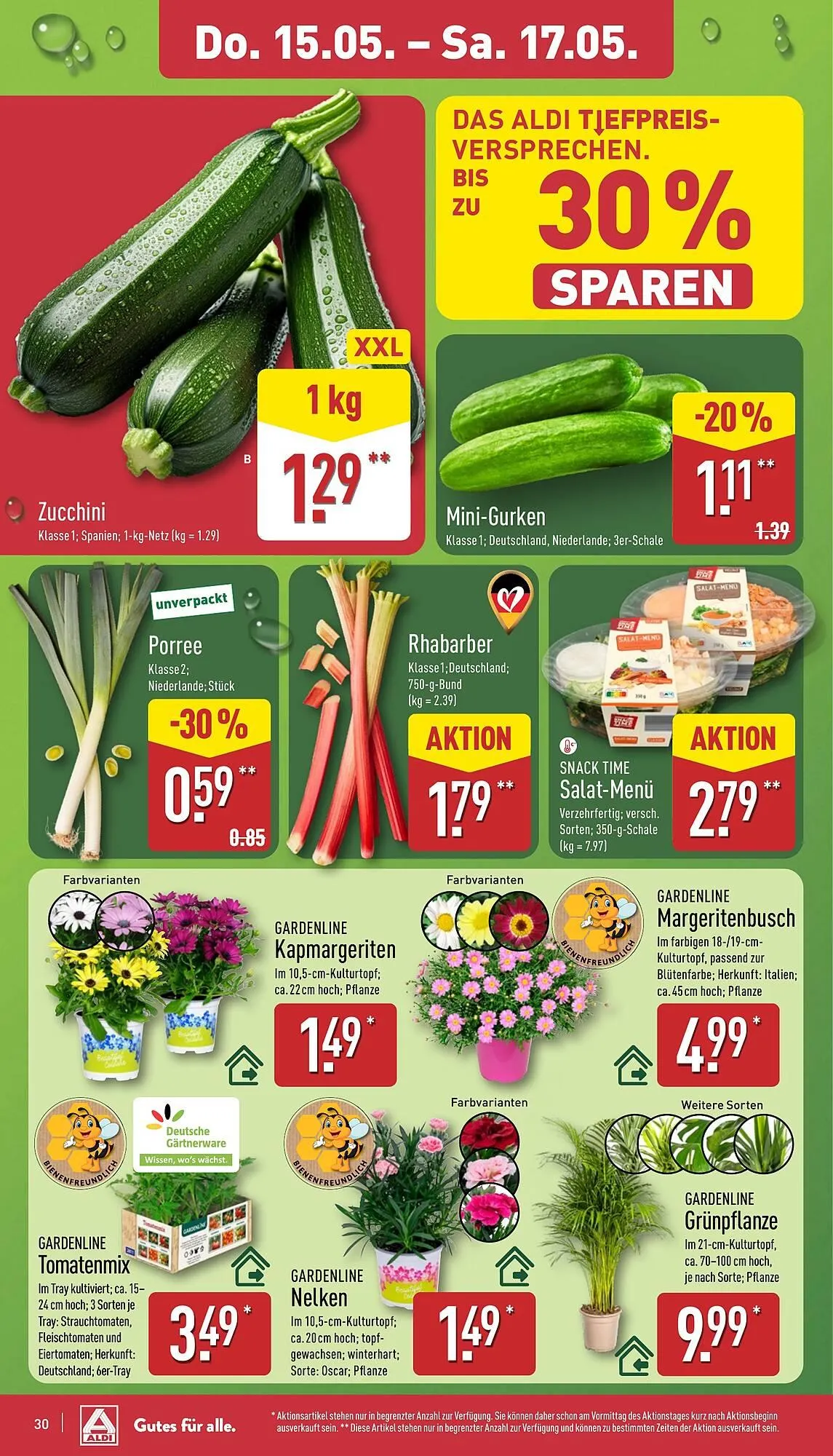 Aldi Nord Prospekt von 12. Mai bis 18. Mai 2025 - Prospekt seite 30
