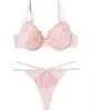 BH + String mit Stickereien Janina, 2-tlg. Set
