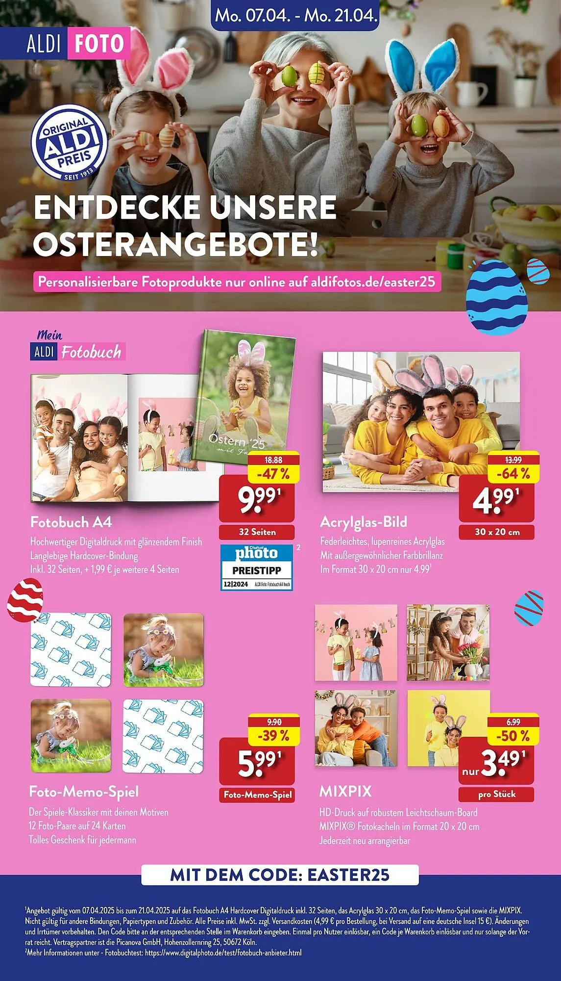 Aldi Nord Prospekt von 14. April bis 19. April 2025 - Prospekt seite 48