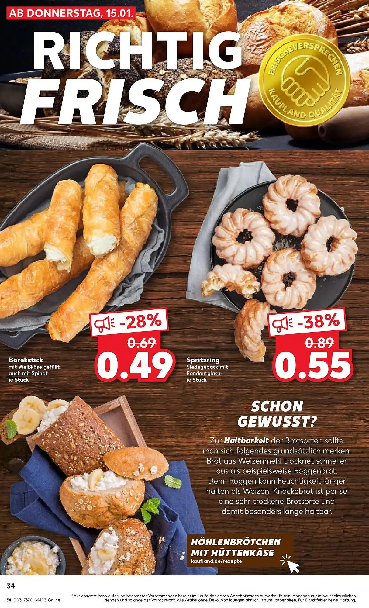 Kaufland Prospekt von 18. Januar bis 21. Januar 2026 - Prospekt seite 34