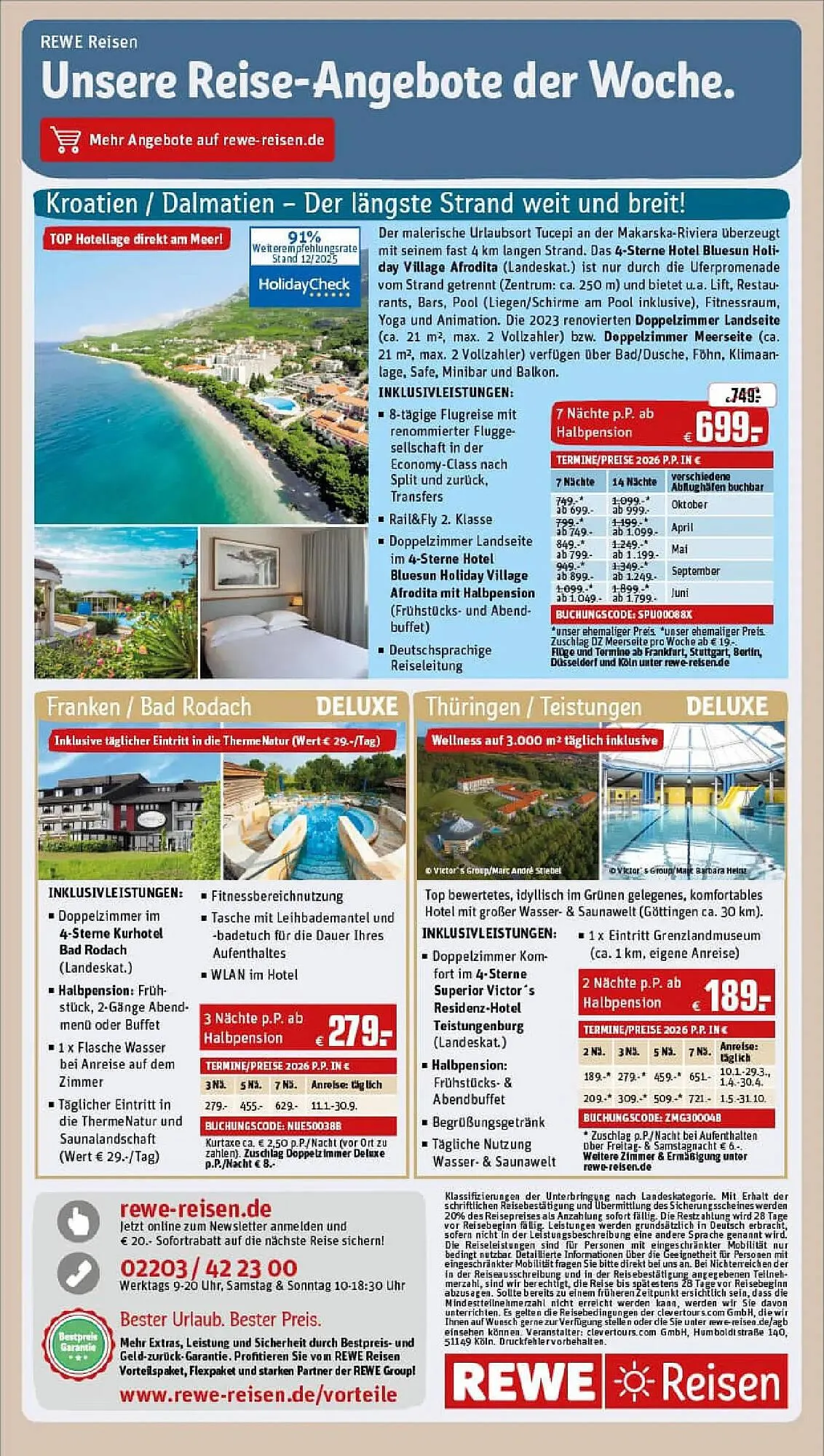 REWE Prospekt von 4. Januar bis 11. Januar 2026 - Prospekt seite 22