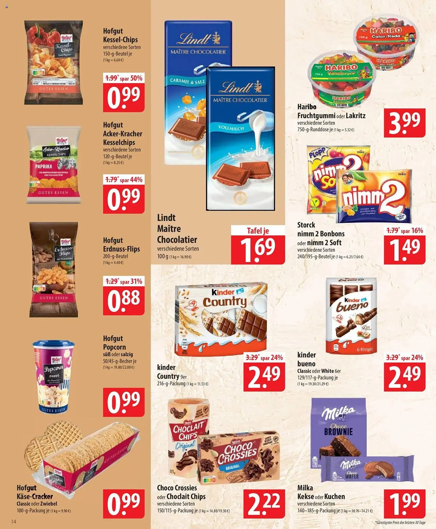 Famila Nord Ost Prospekt von 7. April bis 11. April 2026 - Prospekt seite 14