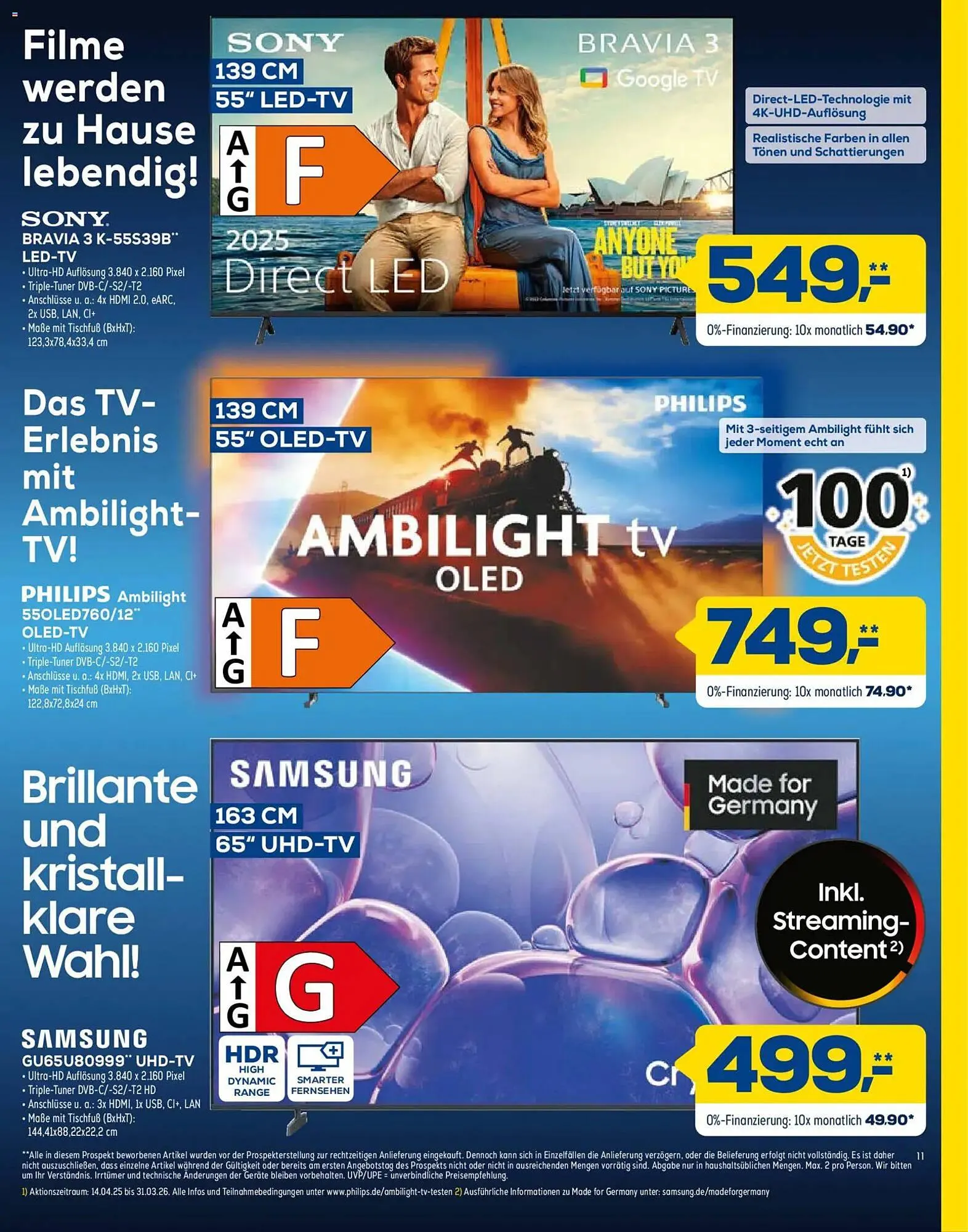 Euronics Prospekt von 10. Januar bis 23. Januar 2026 - Prospekt seite 11