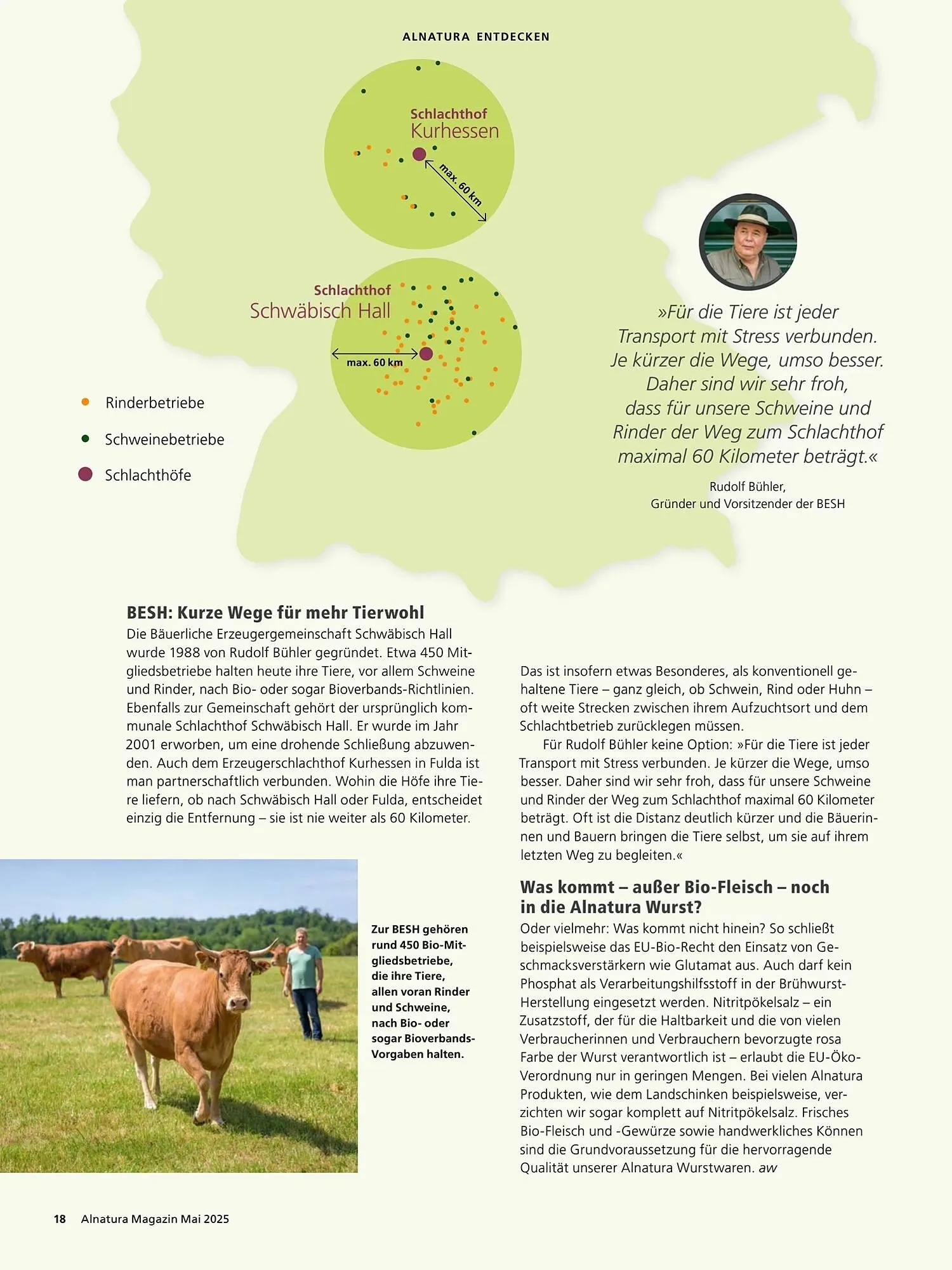Alnatura Prospekt von 2. Mai bis 1. Juni 2025 - Prospekt seite 18