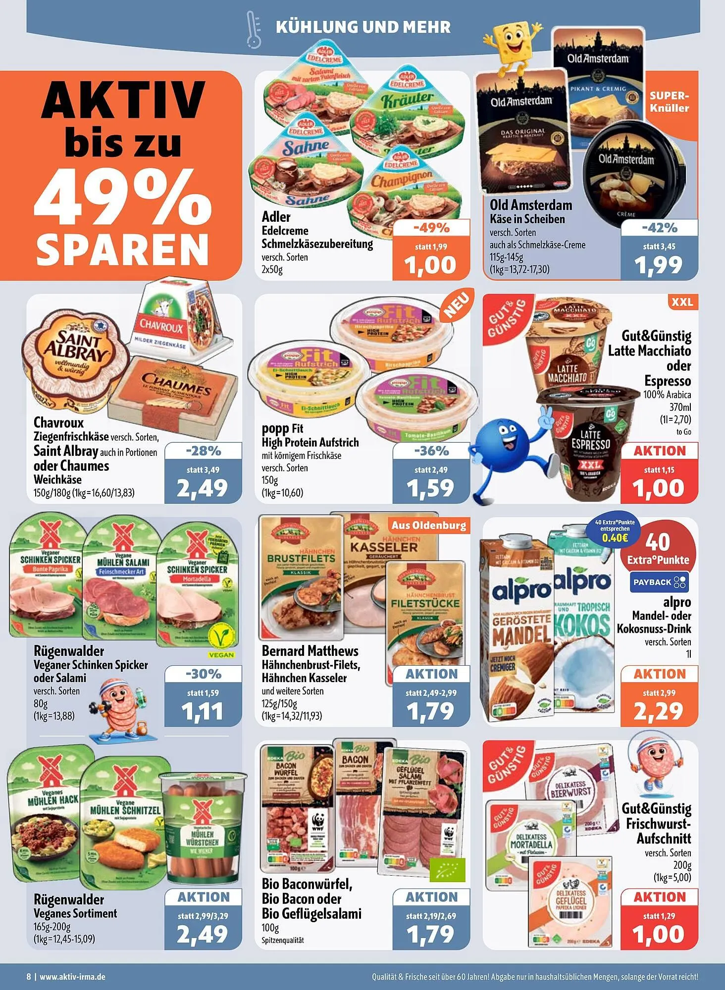 Aktiv Irma Prospekt von 5. Januar bis 10. Januar 2026 - Prospekt seite 8