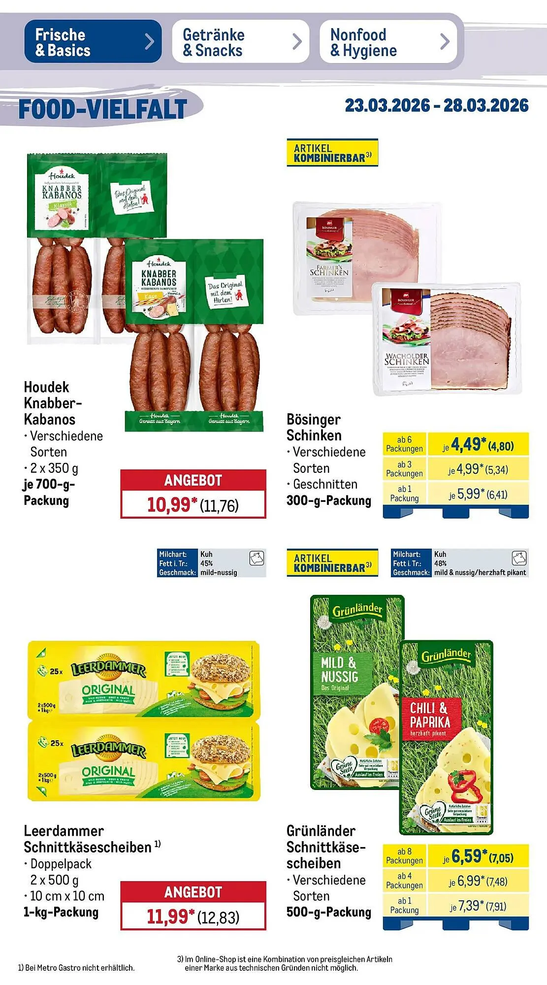 METRO Prospekt von 22. März bis 28. März 2026 - Prospekt seite 14