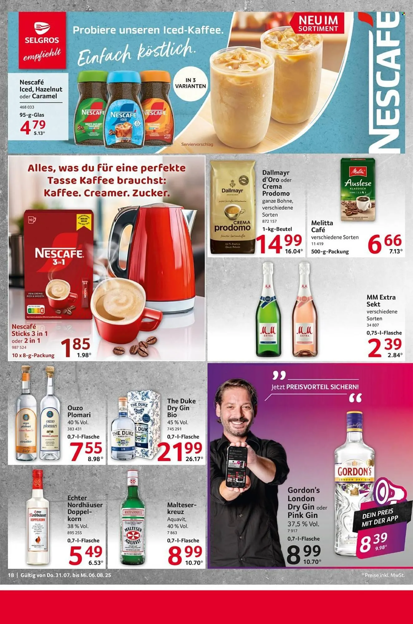 Selgros Prospekt von 31. Juli bis 6. August 2025 - Prospekt seite 18