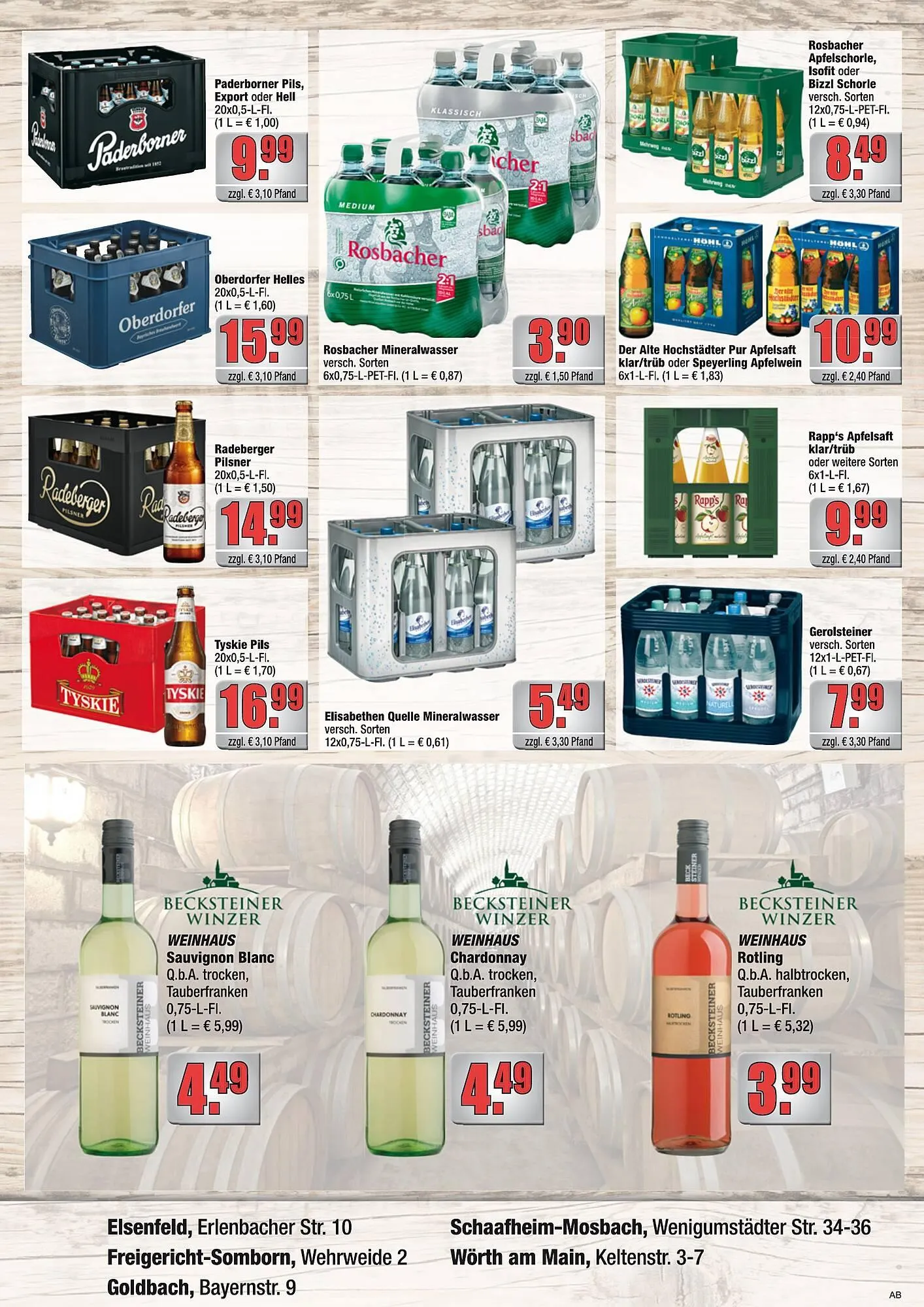 alldrink Prospekt von 8. Juni bis 21. Juni 2025 - Prospekt seite 4