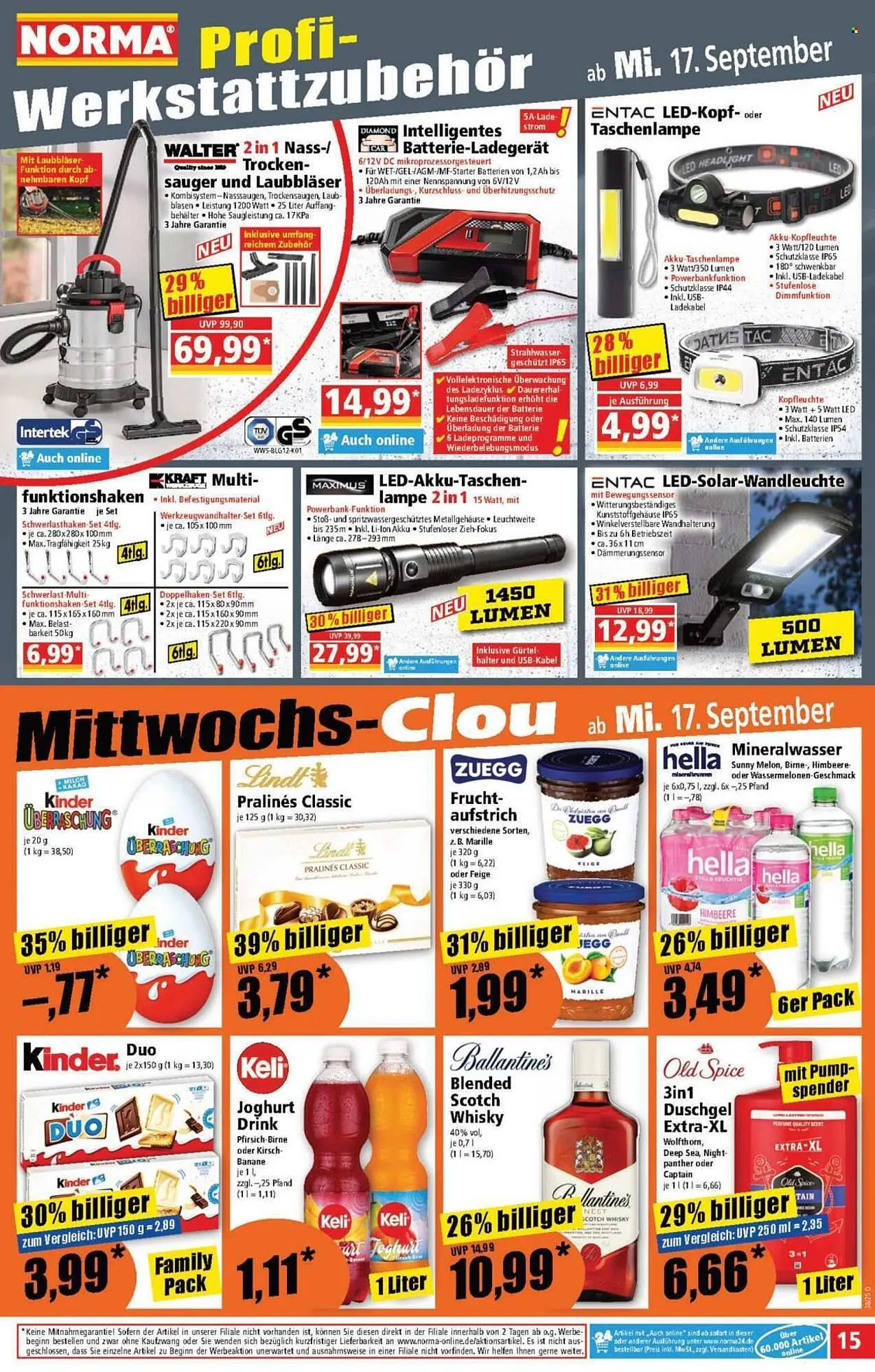 Norma Prospekt von 15. September bis 21. September 2025 - Prospekt seite 15