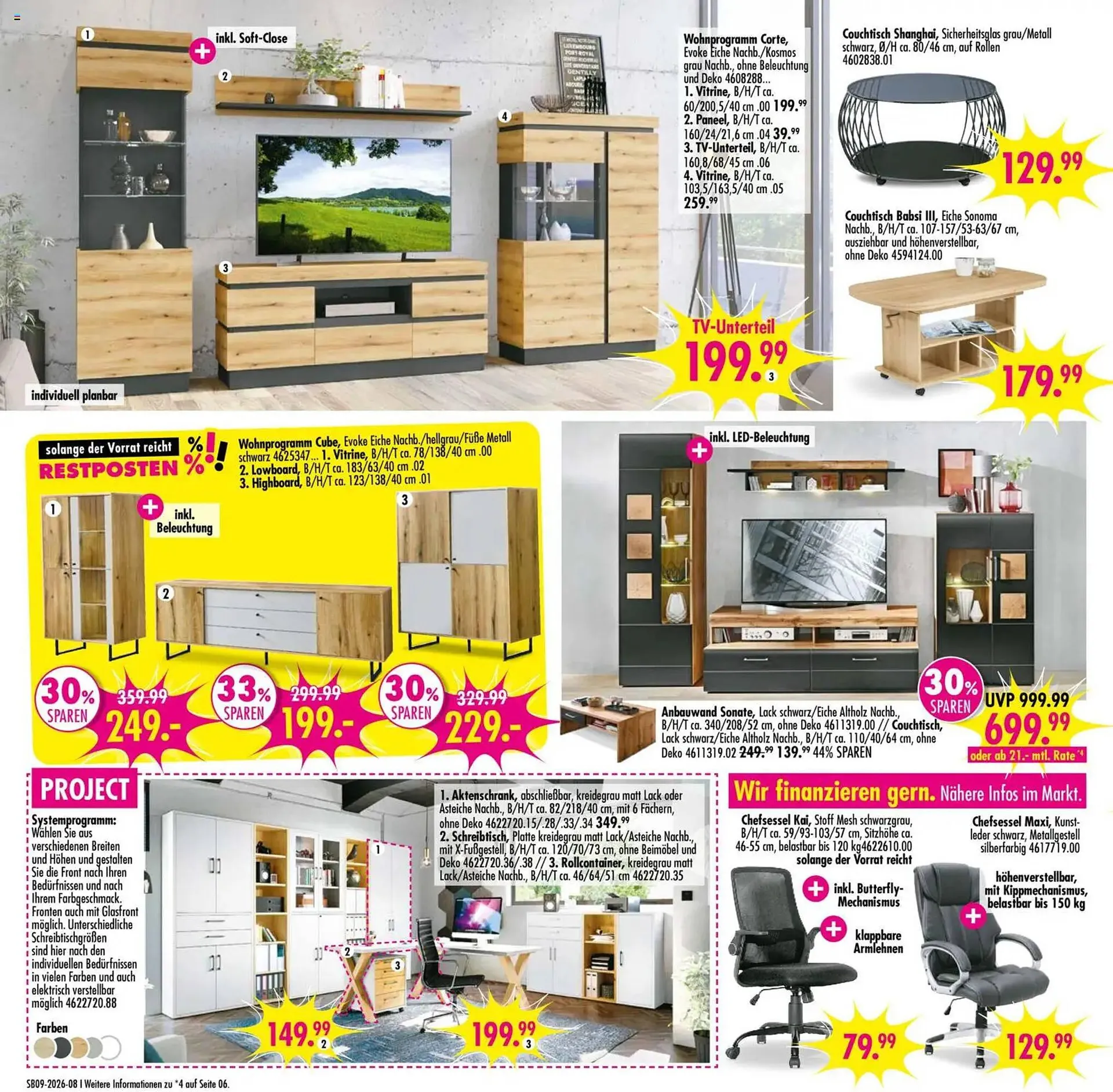 Möbel Boss Prospekt von 21. Februar bis 27. Februar 2026 - Prospekt seite 8