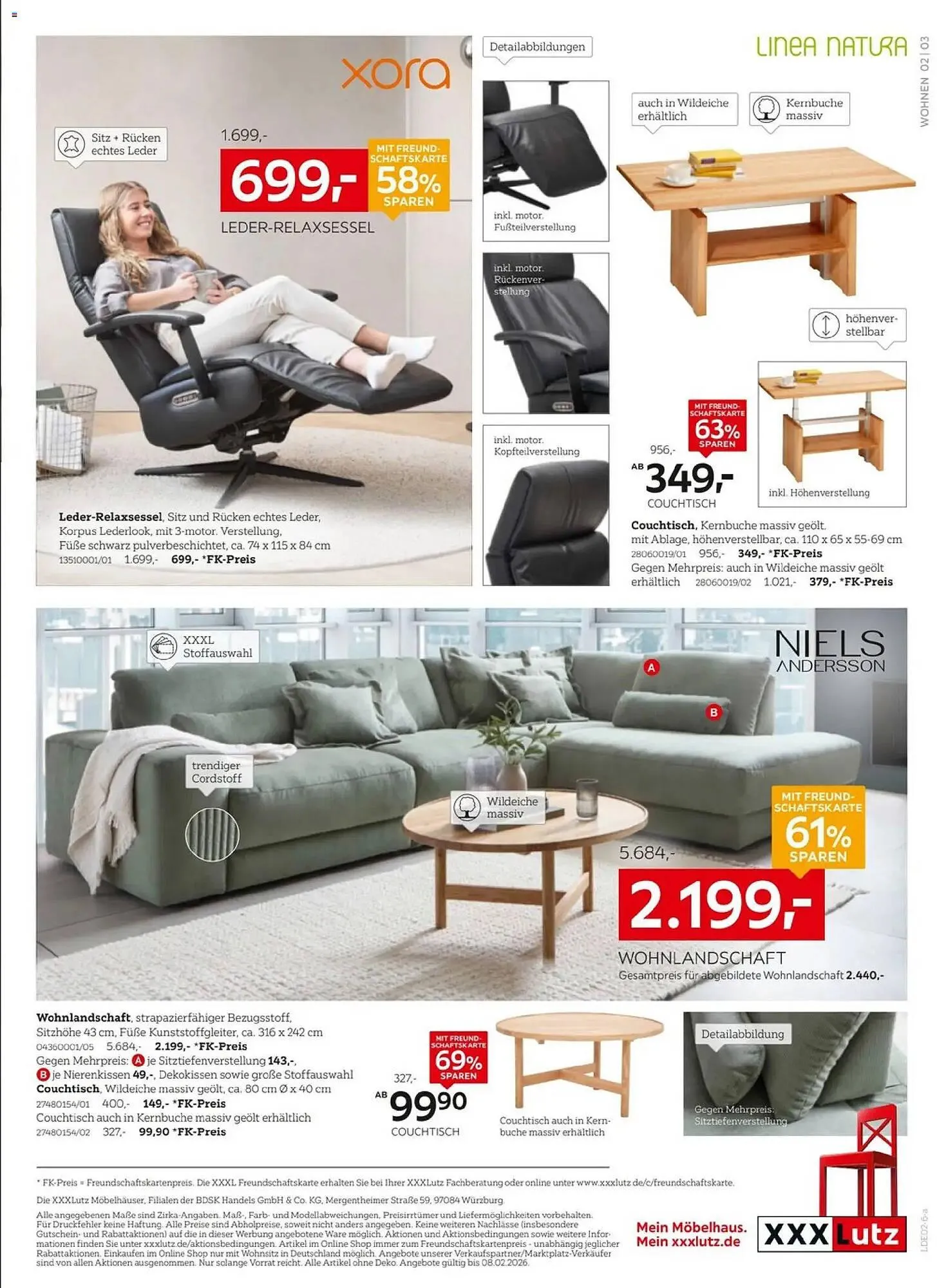 XXXLutz Prospekt von 25. Januar bis 8. Februar 2026 - Prospekt seite 3