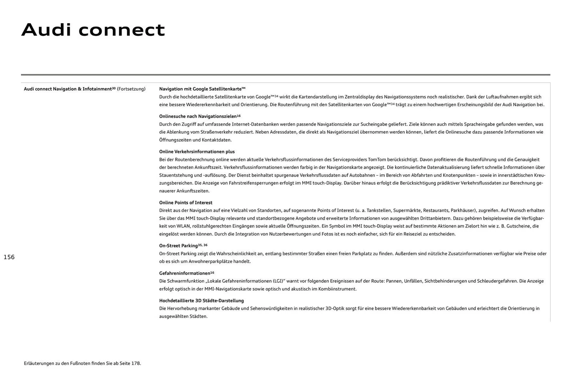 Audi Prospekt von 11. August bis 11. August 2026 - Prospekt seite 156