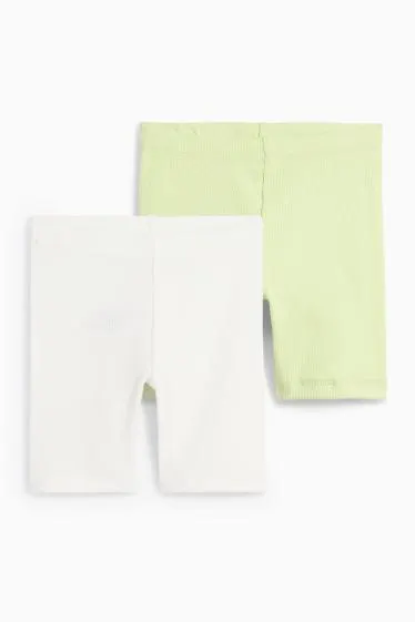 Multipack of 2 - cycling shorts - ribbed
