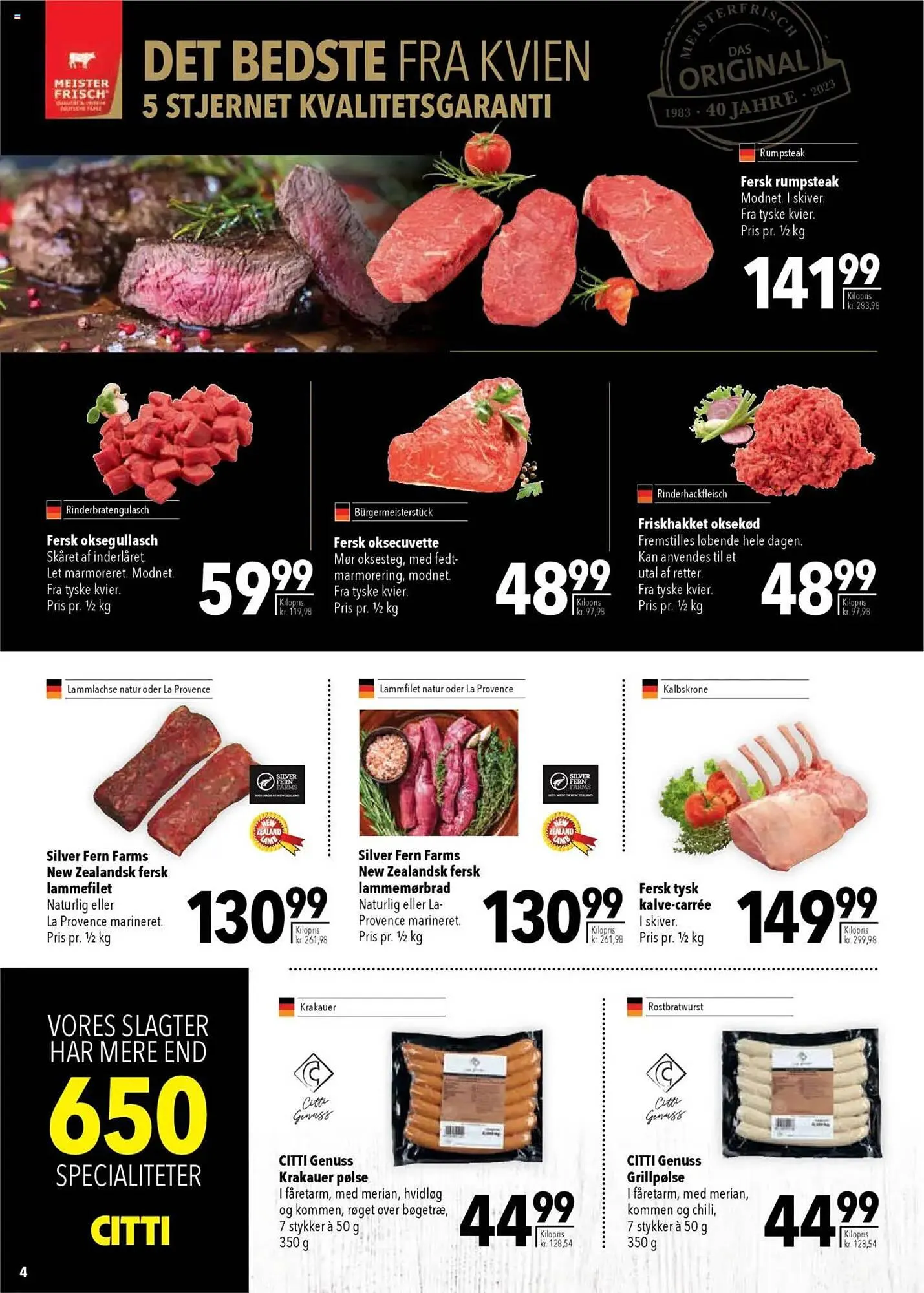 CITTI Markt Prospekt von 9. April bis 29. April 2025 - Prospekt seite 4