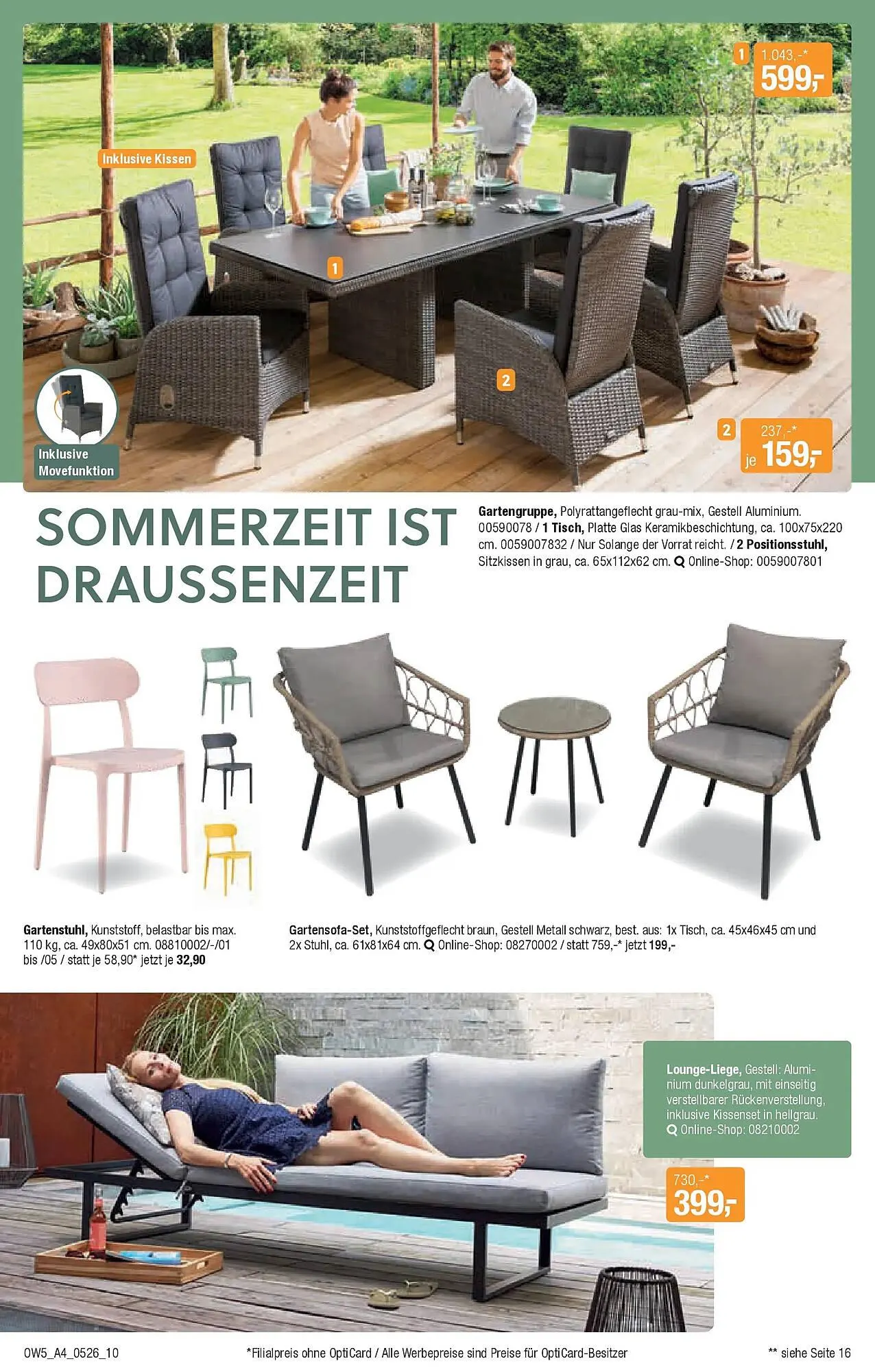 Opti Wohnwelt Prospekt von 28. April bis 23. Mai 2026 - Prospekt seite 10