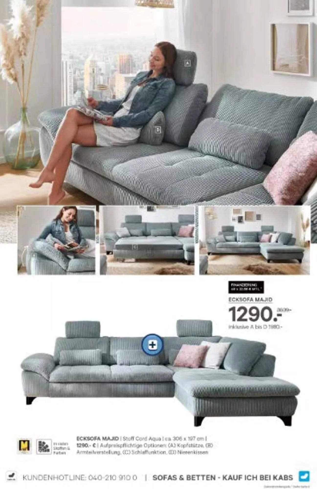 Kabs Polsterwelt Prospekt von 29. Dezember bis 30. Januar 2026 - Prospekt seite 4