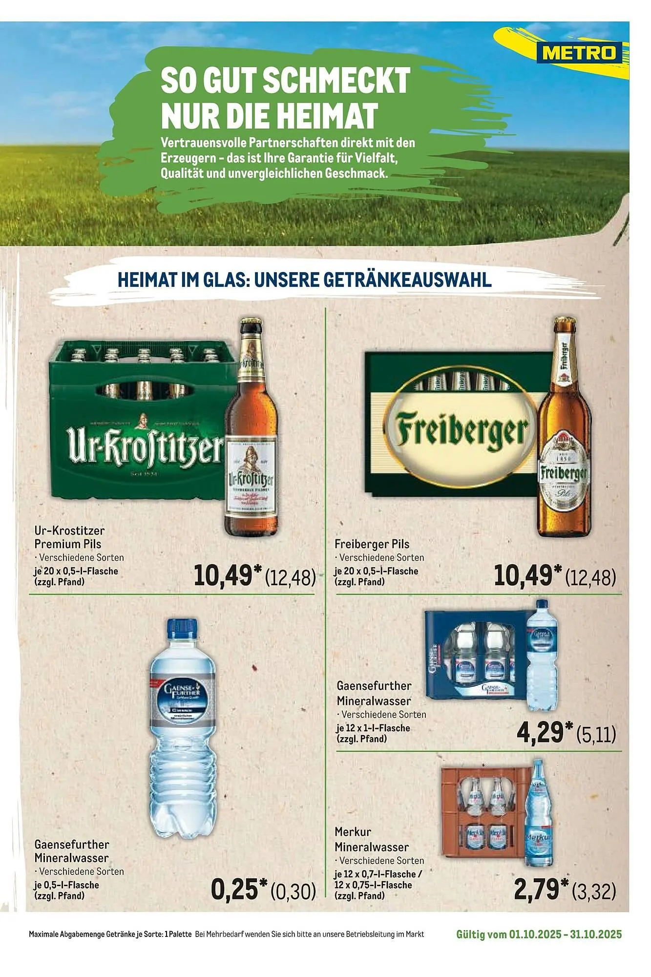 METRO Prospekt von 1. Oktober bis 31. Oktober 2025 - Prospekt seite 97