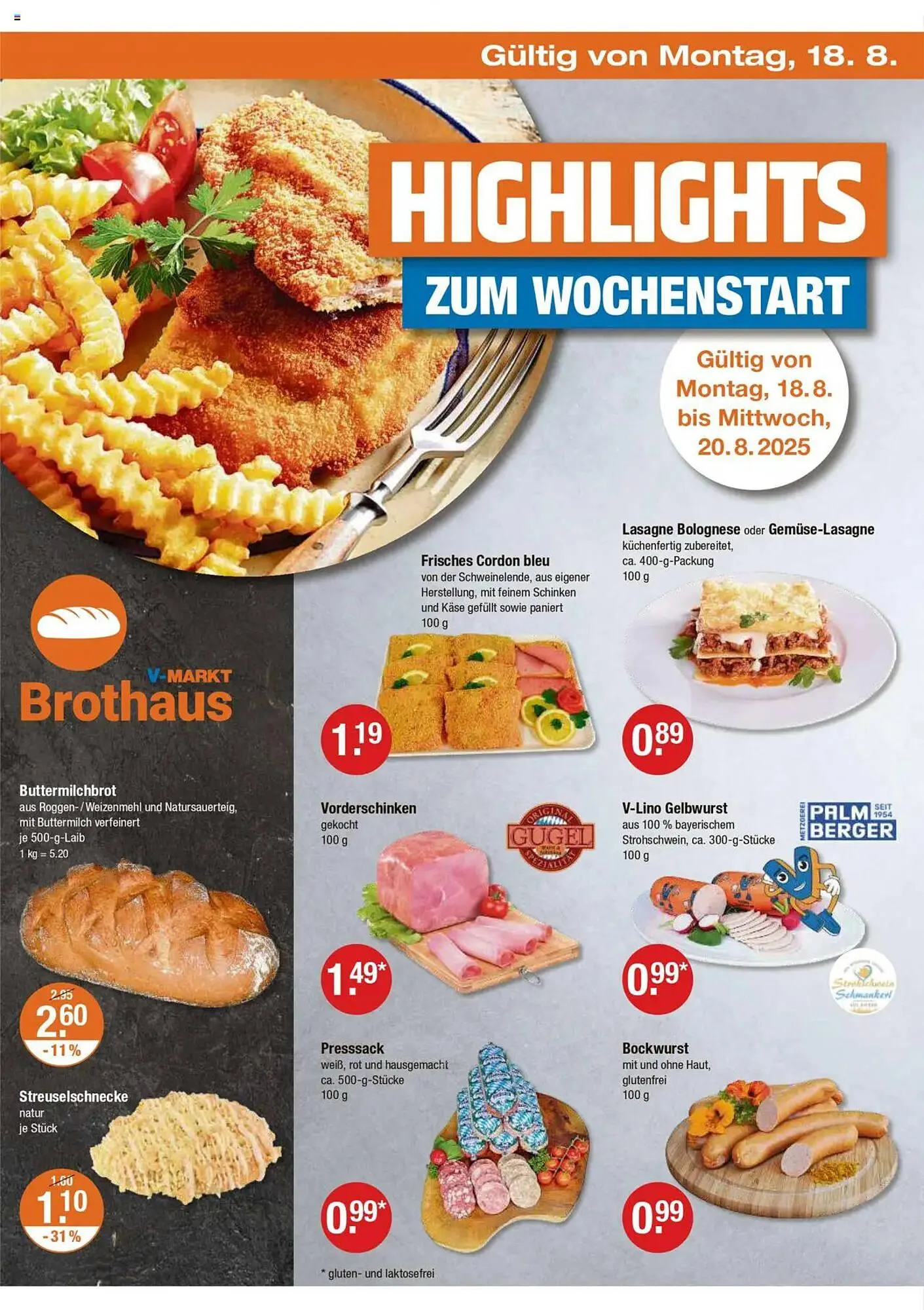 V Markt Prospekt von 14. August bis 20. August 2025 - Prospekt seite 22