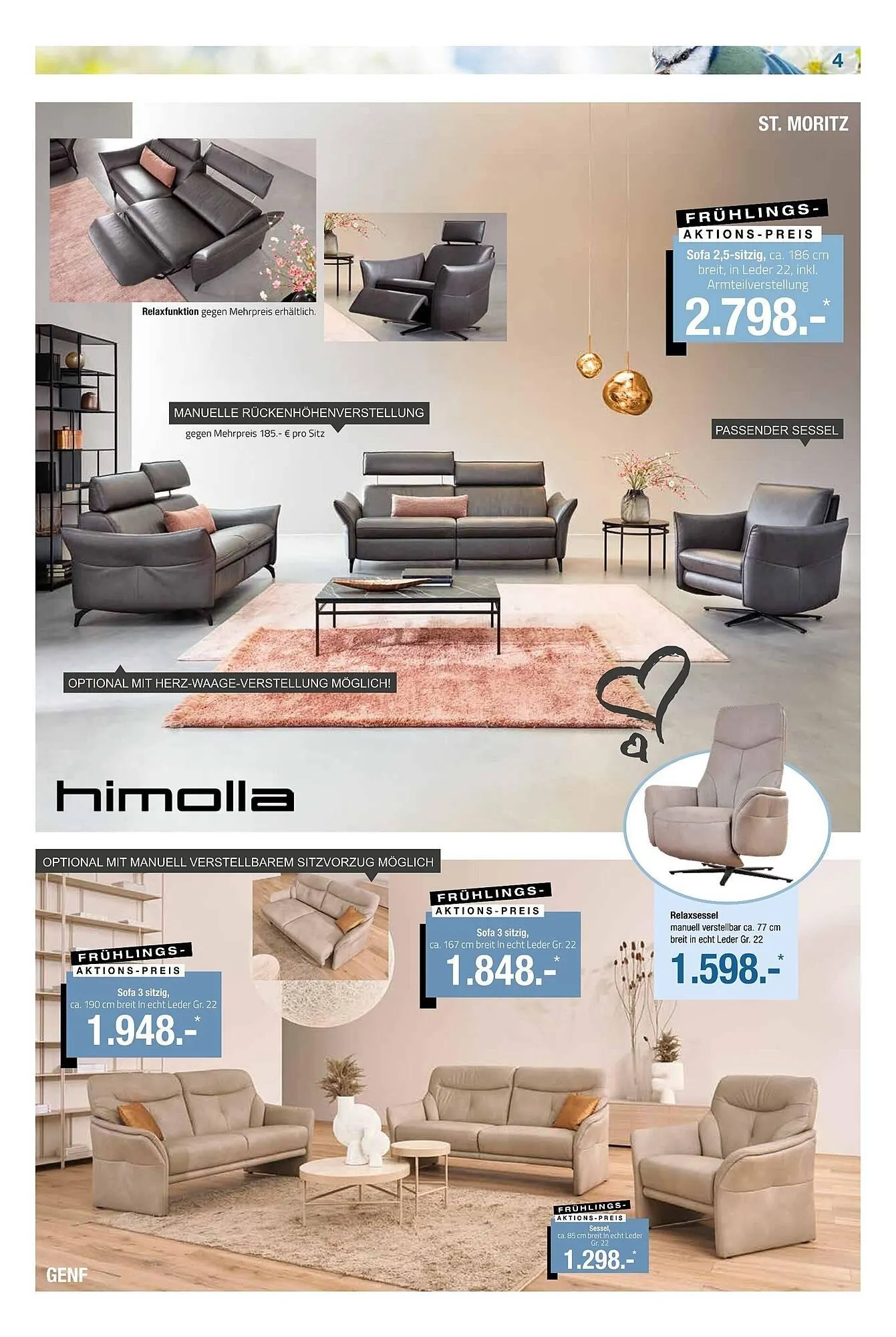 külkens+sohn Polstermöbel Prospekt von 15. März bis 12. April 2025 - Prospekt seite 4