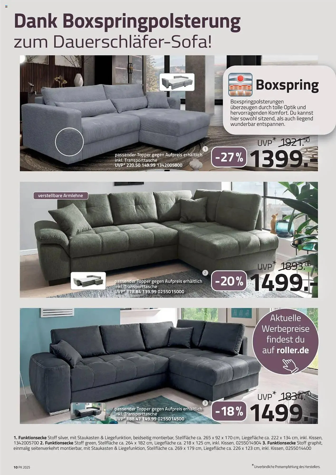ROLLER Prospekt von 28. September bis 31. Dezember 2025 - Prospekt seite 10