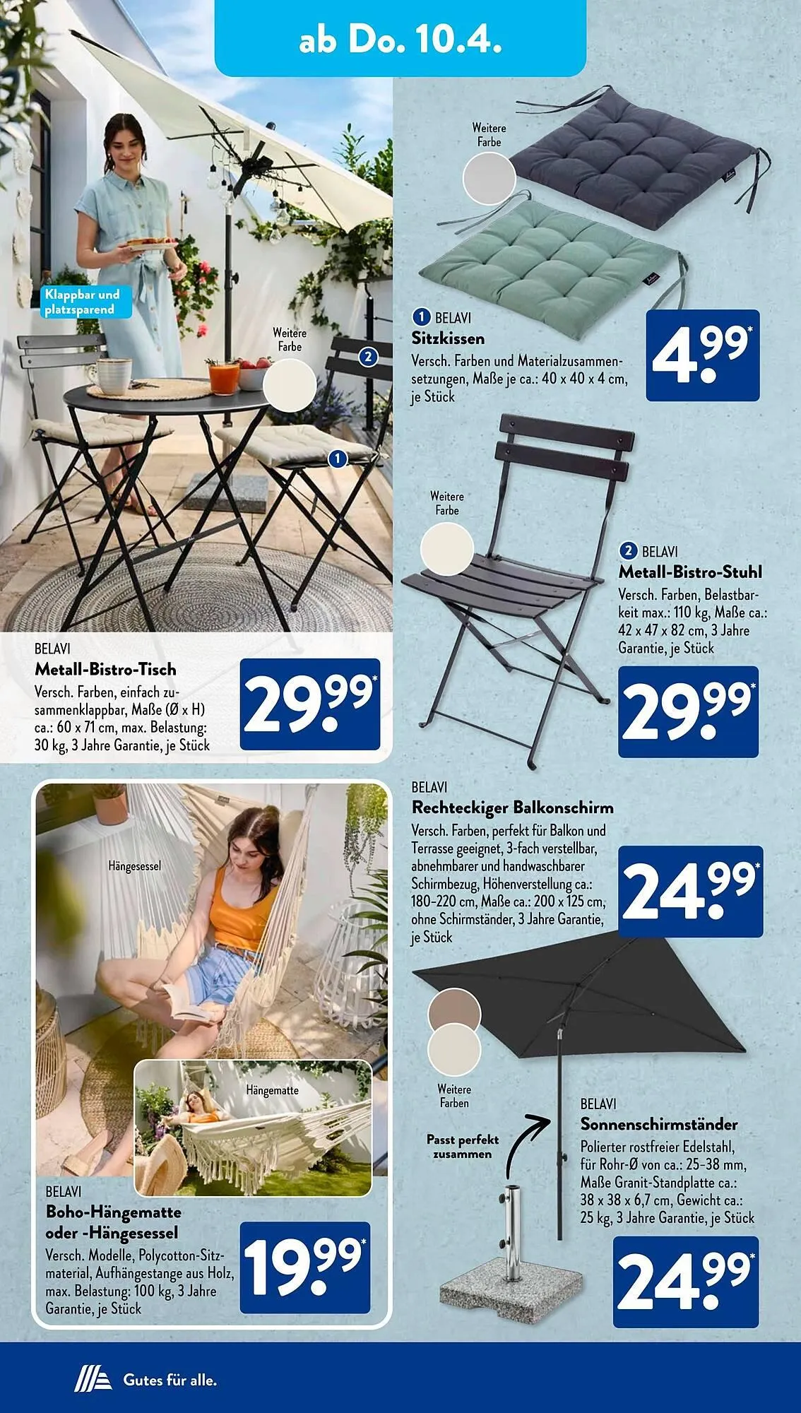 Aldi Süd Prospekt von 7. April bis 13. April 2025 - Prospekt seite 9