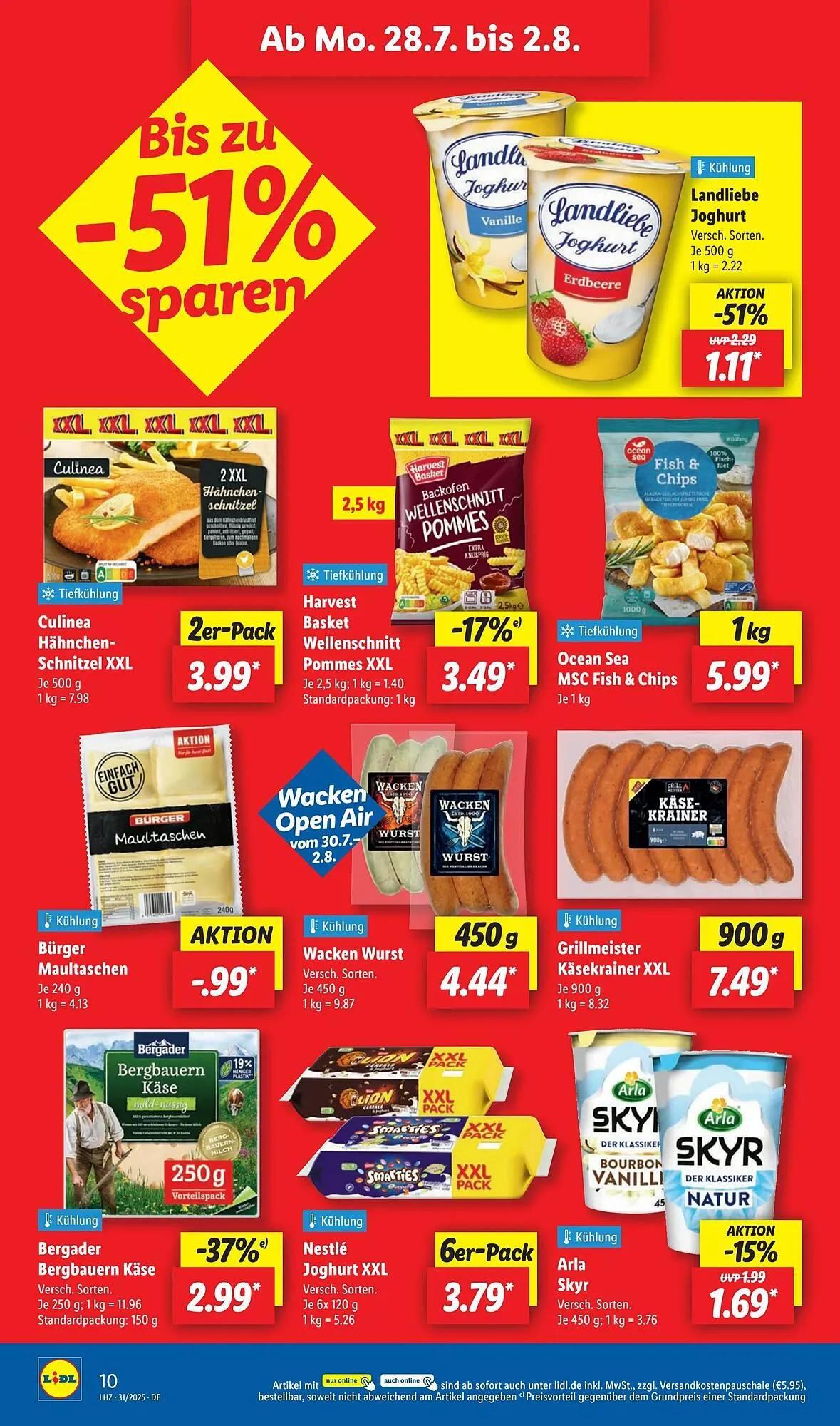 Lidl Prospekt von 28. Juli bis 3. August 2025 - Prospekt seite 16