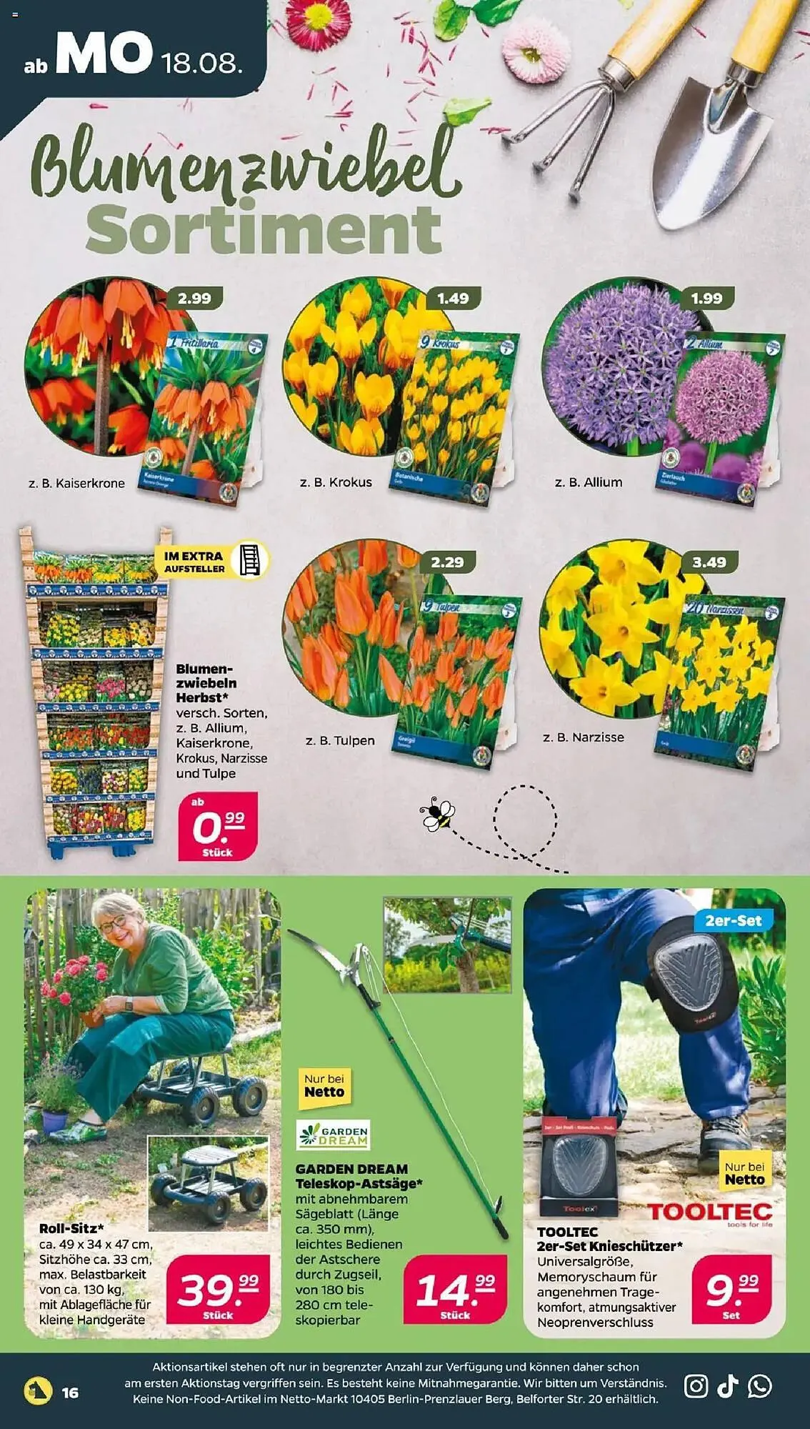 NETTO Prospekt von 18. August bis 23. August 2025 - Prospekt seite 18